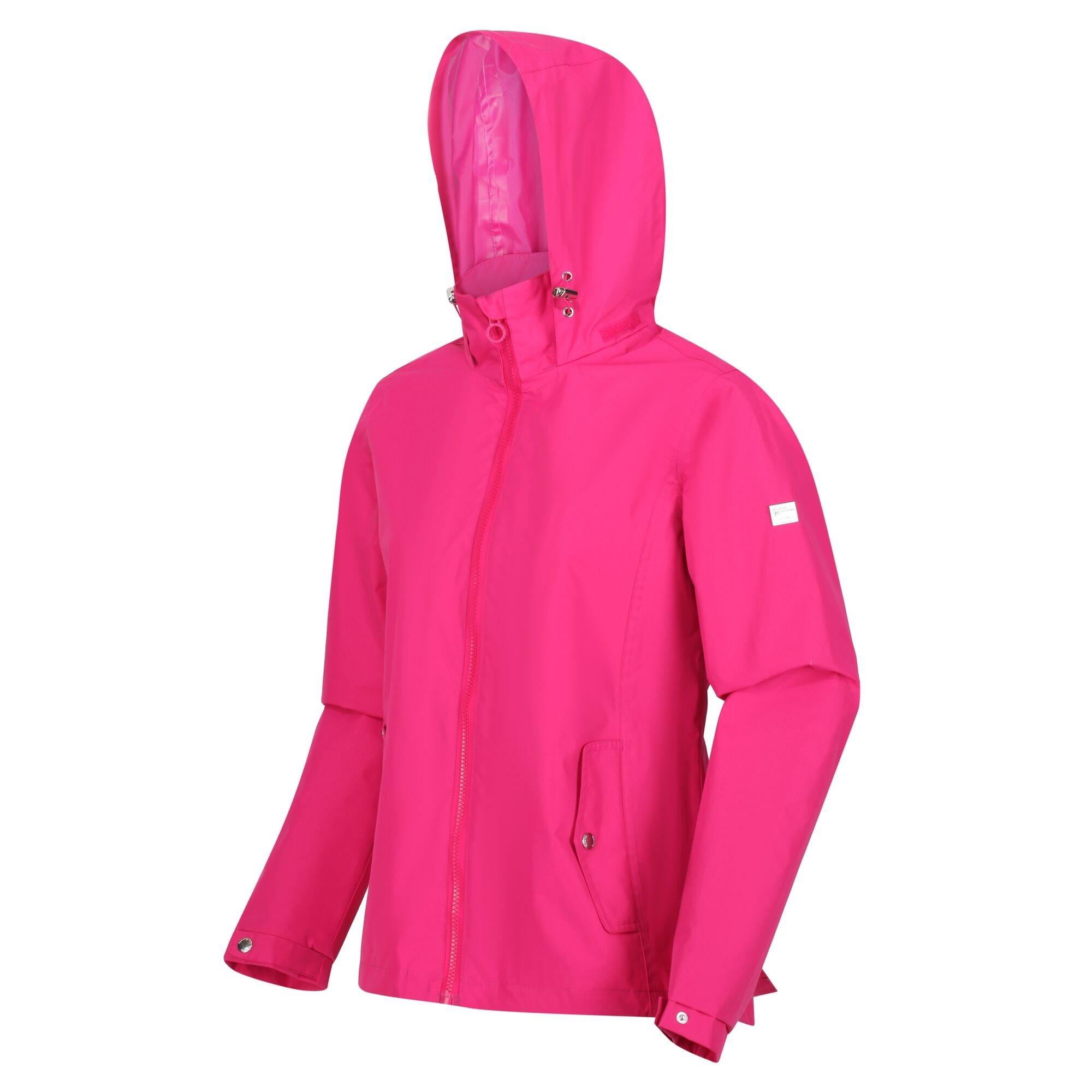 Pink Fusion - Regatta - Women's Laiyah Concealed Hood Long Sleeve Waterproof Jacket - 1