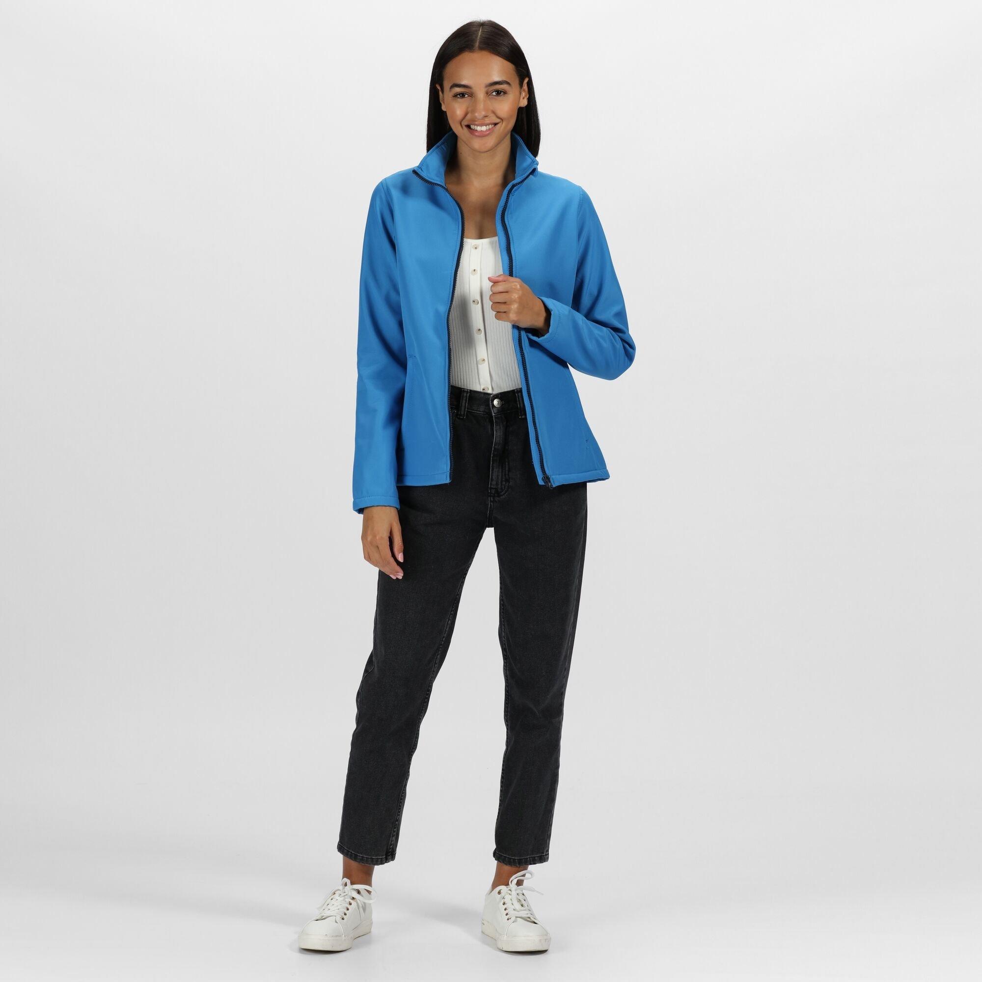 Frchbl(Navy) - Regatta - Women's Ablaze Waterproof 3 Layer Softshell Jacket - 8