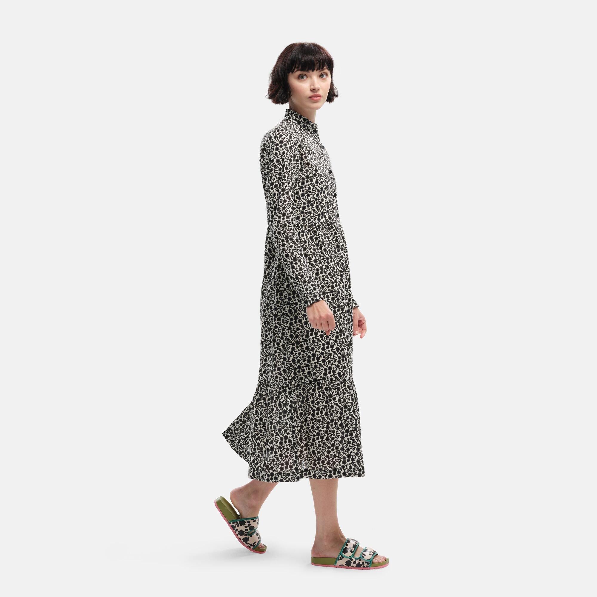Midnigfloral - Regatta - Orla Kiely Midi Dress - 12
