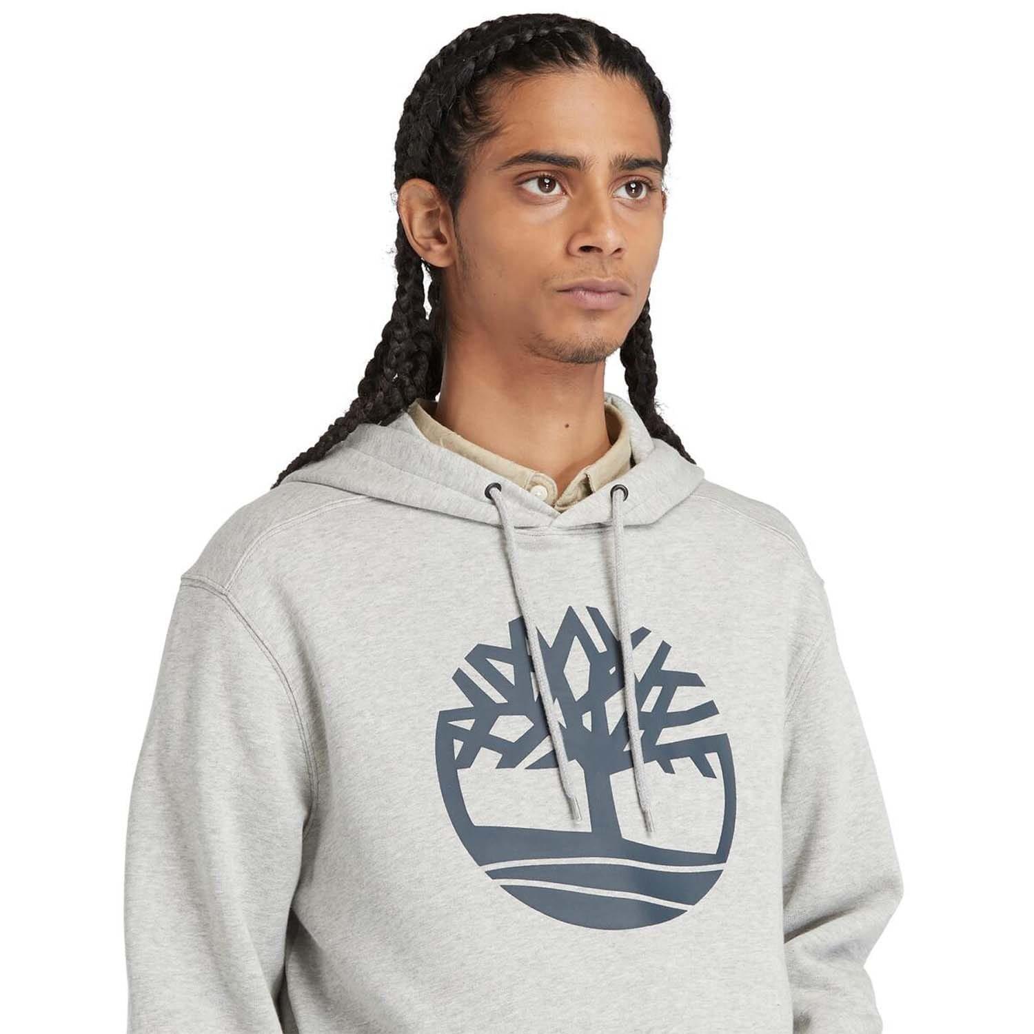 Grey - Timberland - Kennebec River Tree Logo Hoodie - 4