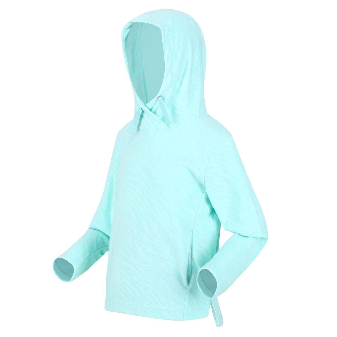 Arubablzebra - Regatta - Unisex Kids Kalina Hooded Full-Zip Fleece - 1