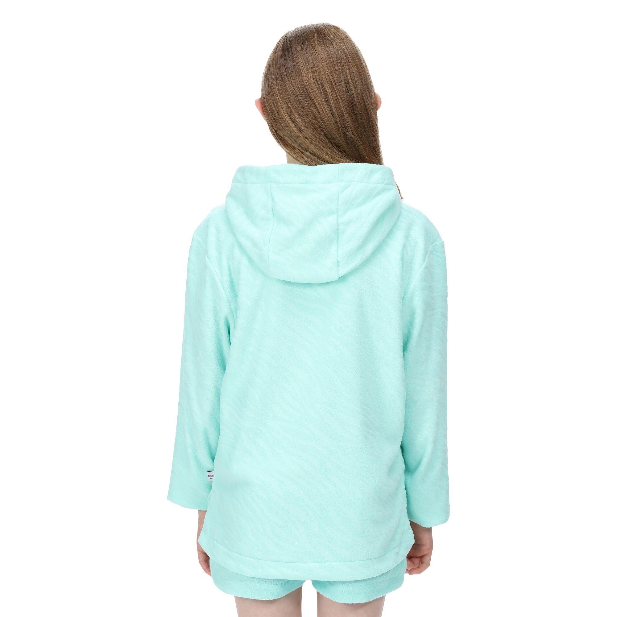 Arubablzebra - Regatta - Unisex Kids' Kalina Hooded Full-Zip Fleece - 5