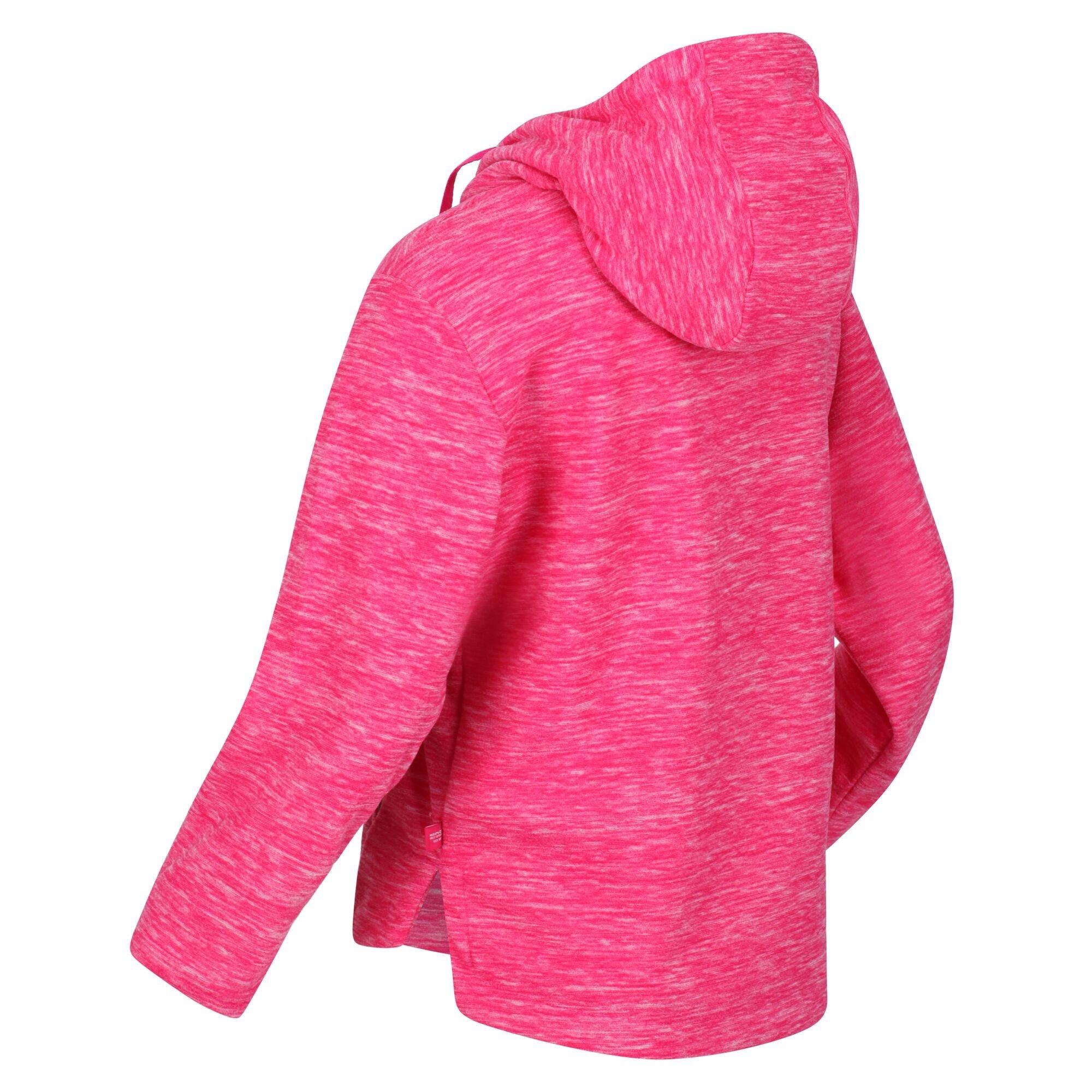 Pnkfusionmrl - Regatta - Unisex Kids Kalina Hooded Full-Zip Fleece - 4