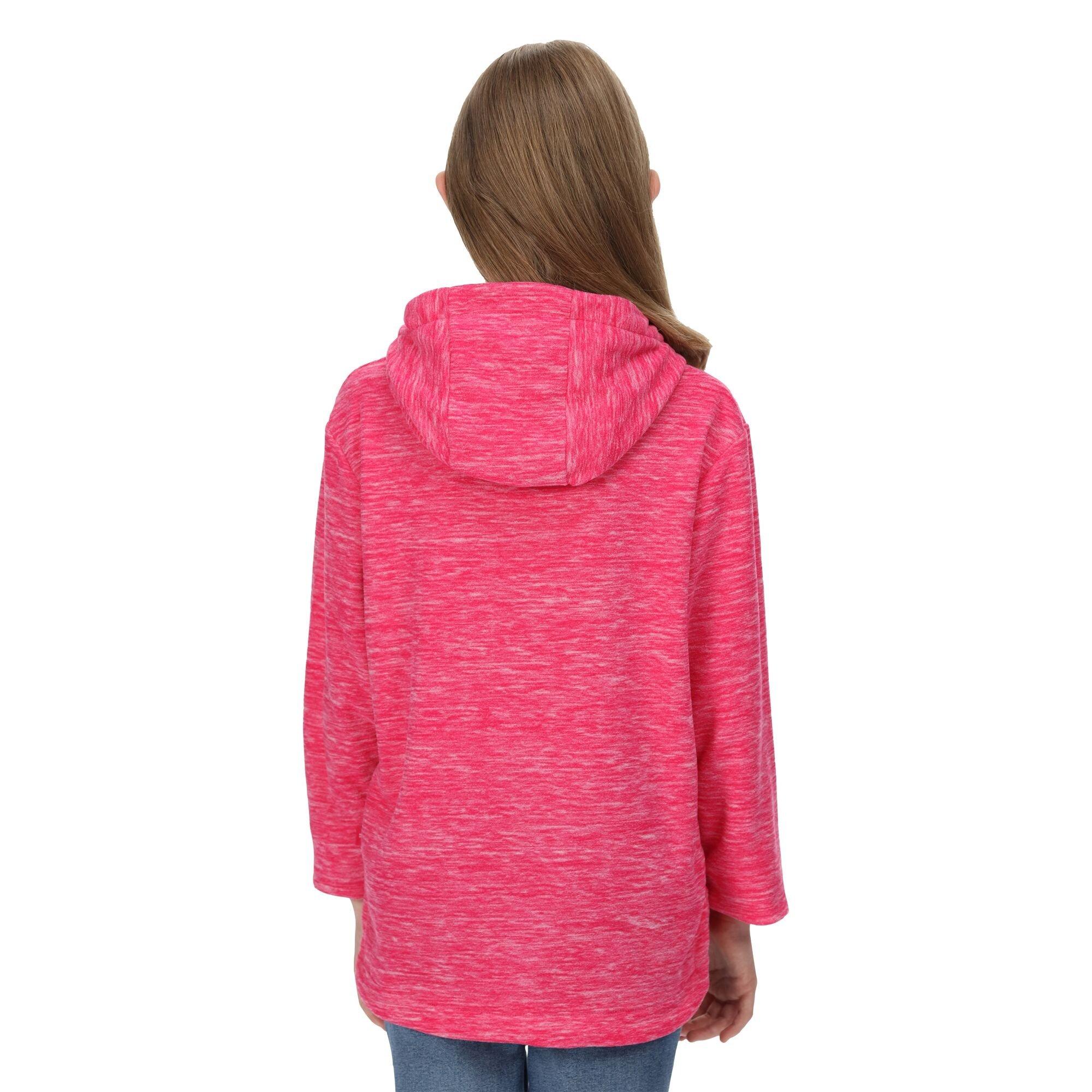 Pnkfusionmrl - Regatta - Unisex Kids Kalina Hooded Full-Zip Fleece - 5
