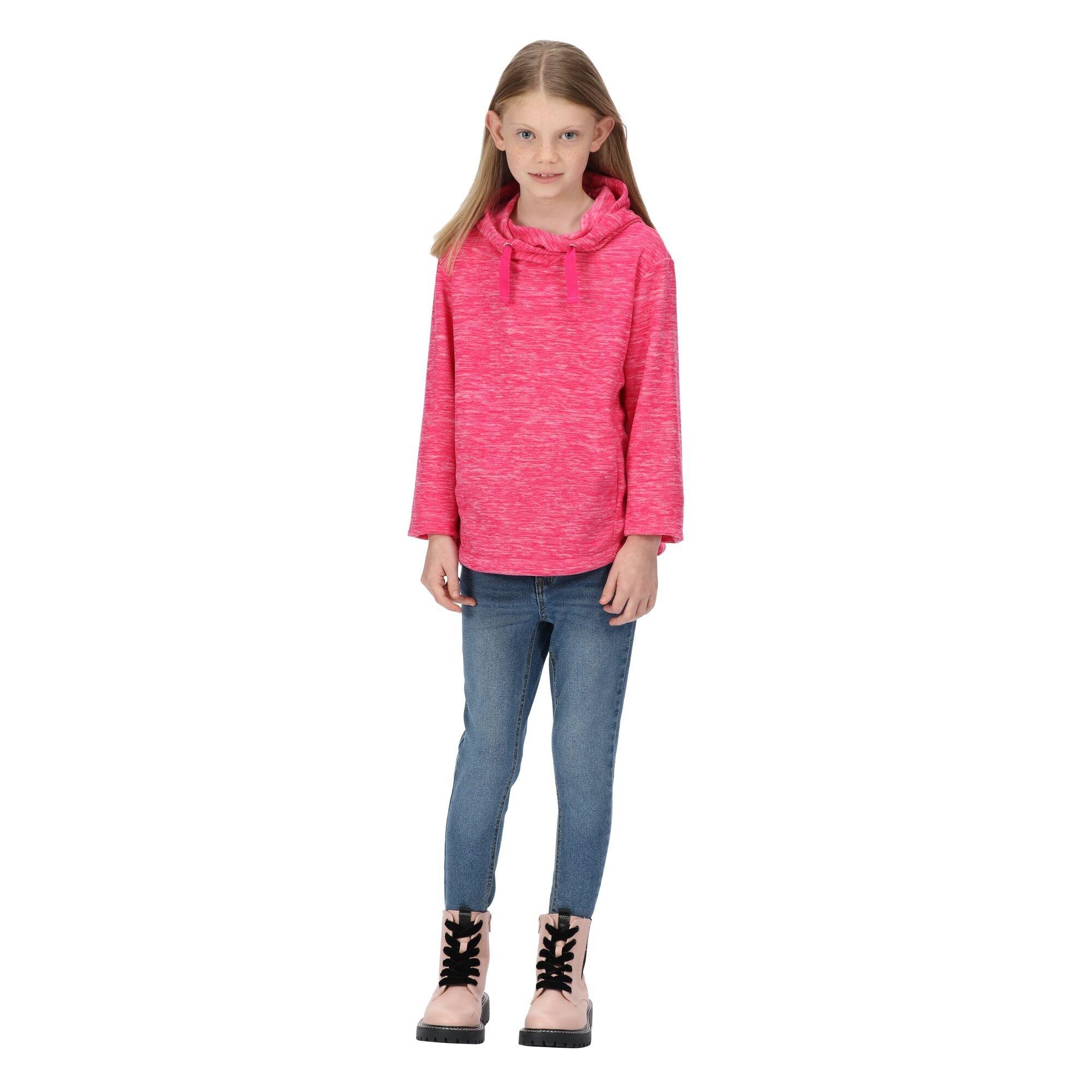Pnkfusionmrl - Regatta - Unisex Kids Kalina Hooded Full-Zip Fleece - 7