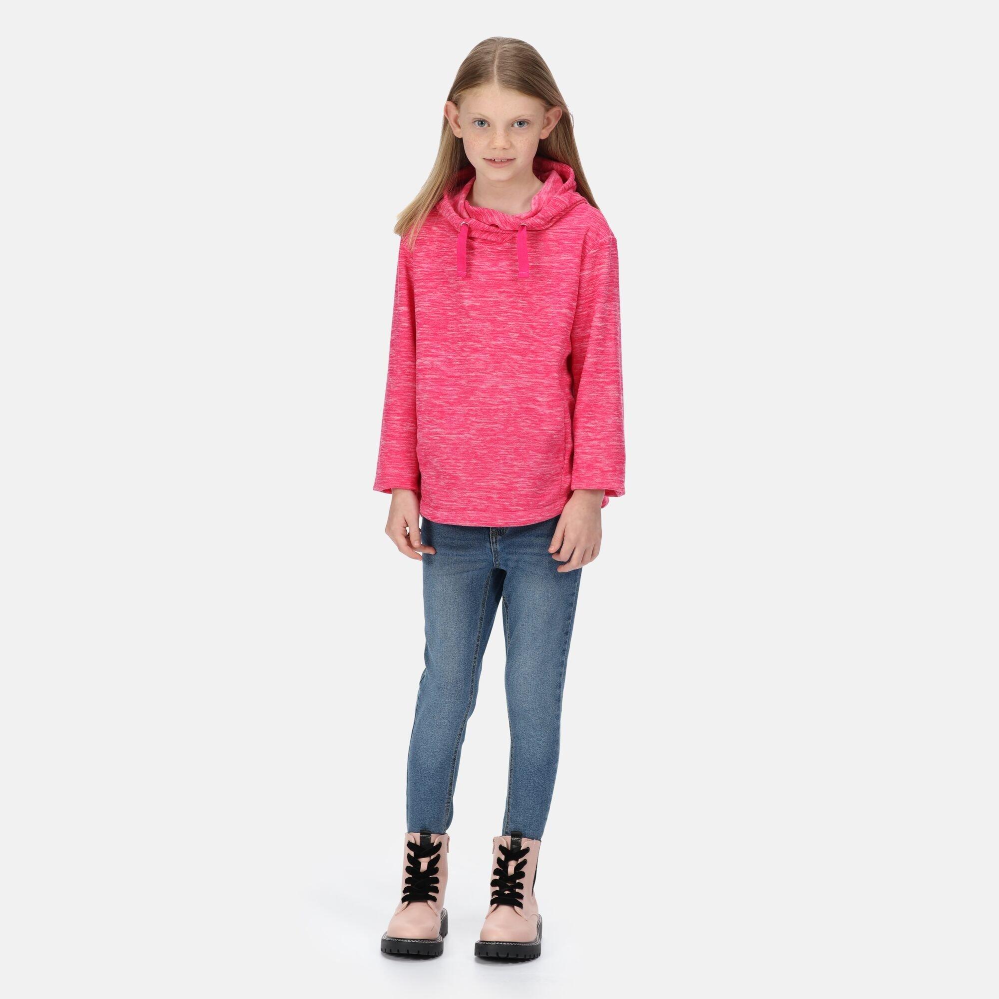 Pnkfusionmrl - Regatta - Unisex Kids Kalina Hooded Full-Zip Fleece - 8
