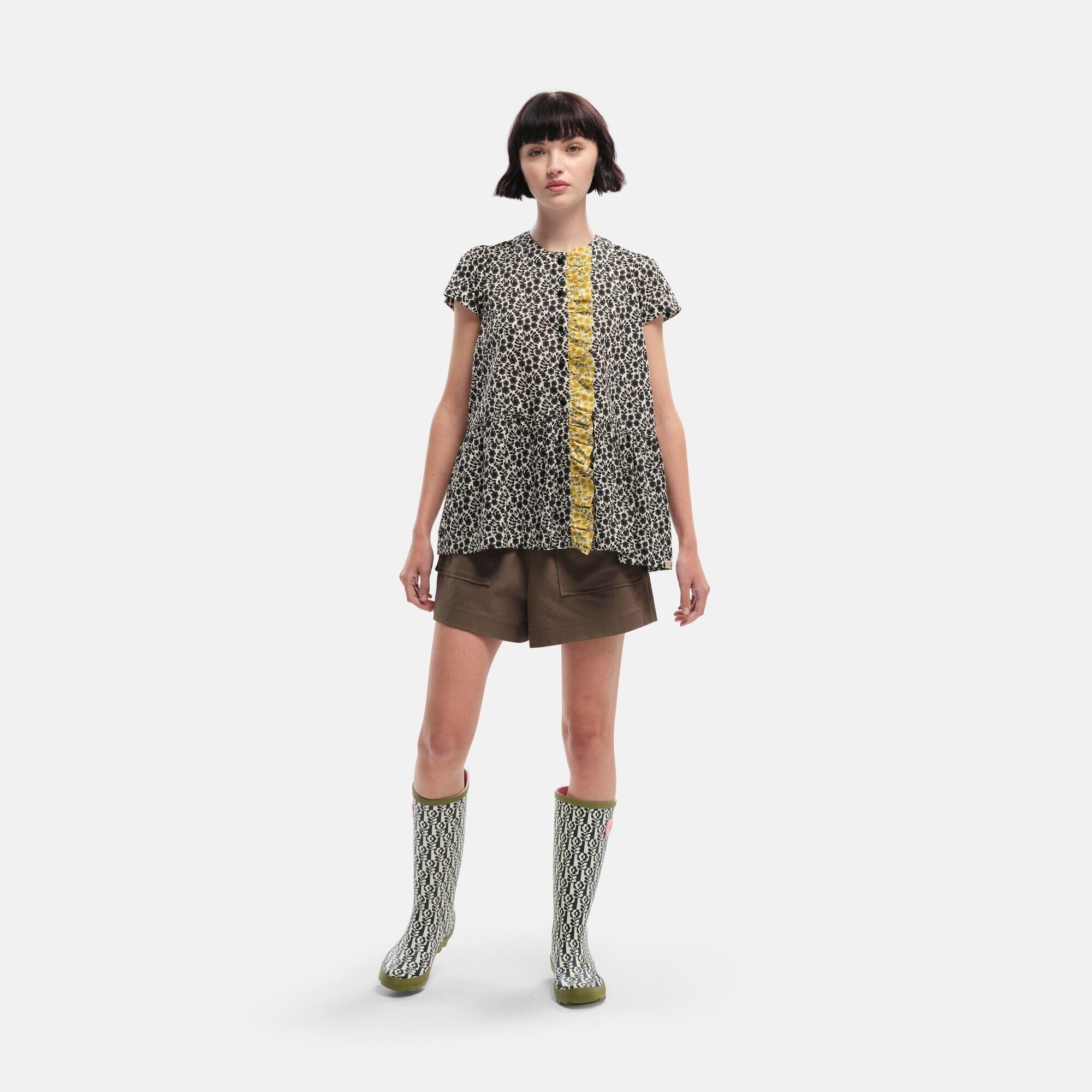 Midnigfloral - Regatta - Orla Kiely Short Sleeve Top - 2