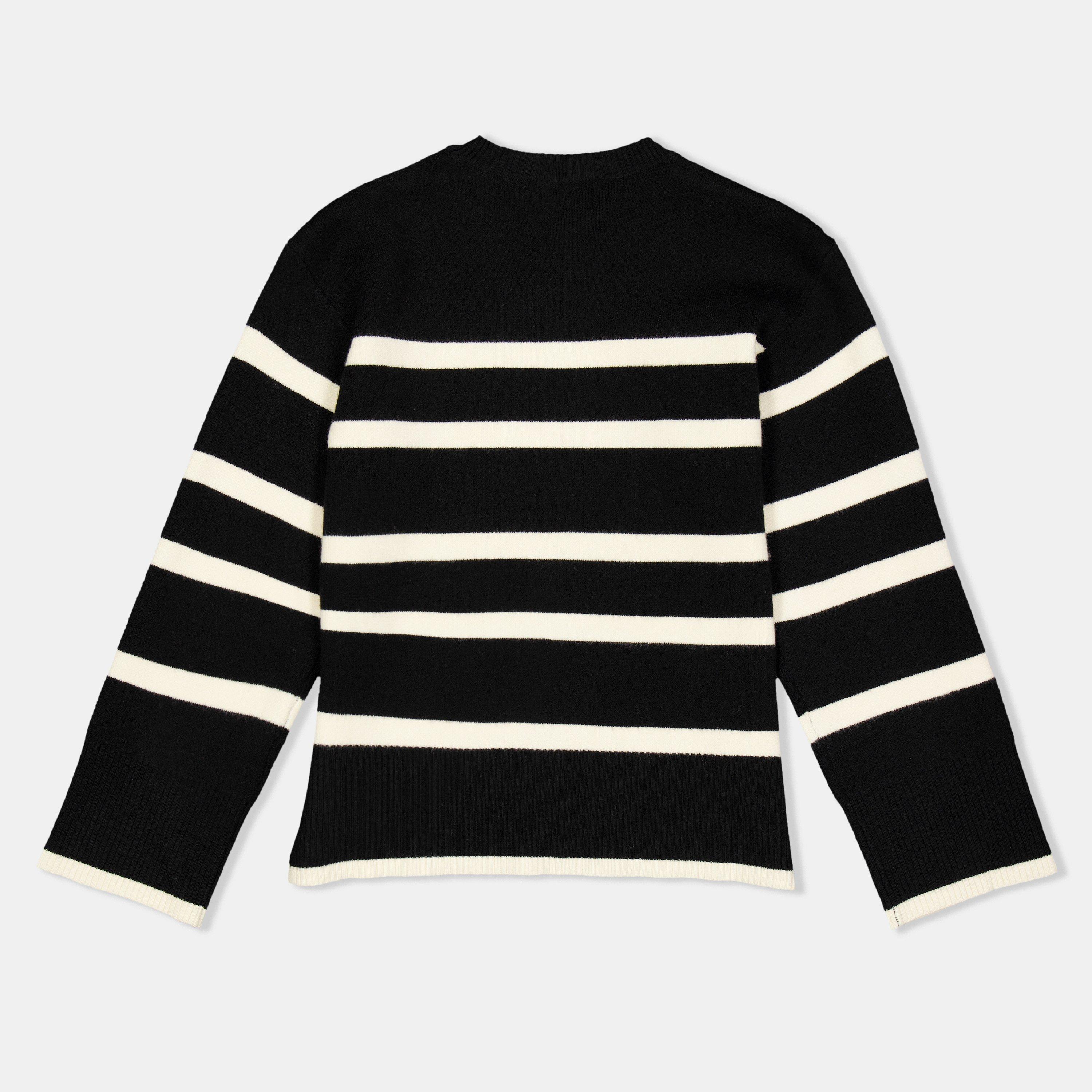 Black/Birch - Vero Moda Girl - Kids' Mo Saba Crew Neck Jumper - 2