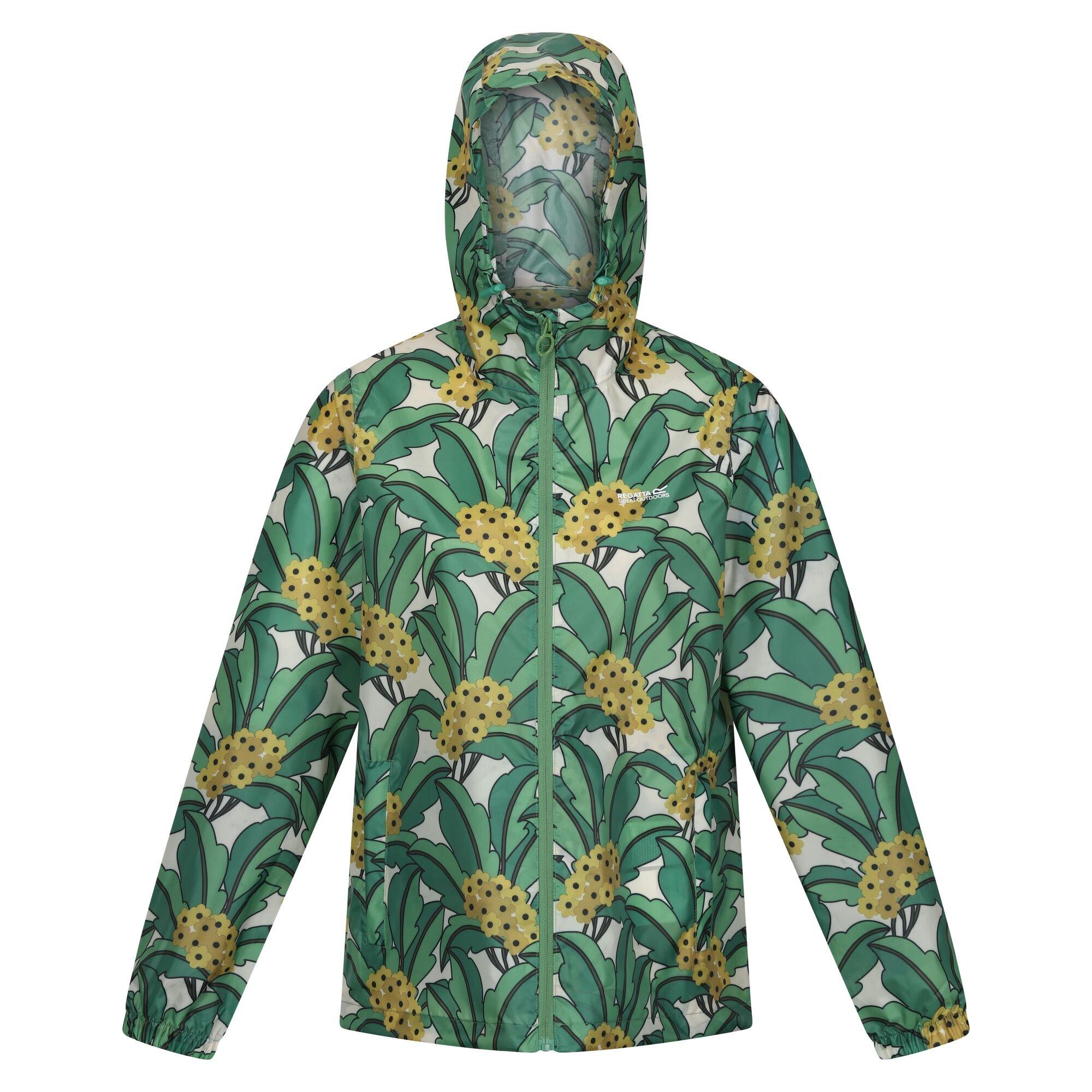 Green Tropcl - Regatta - Orla Kiely Summer Pack It Jacket - 1