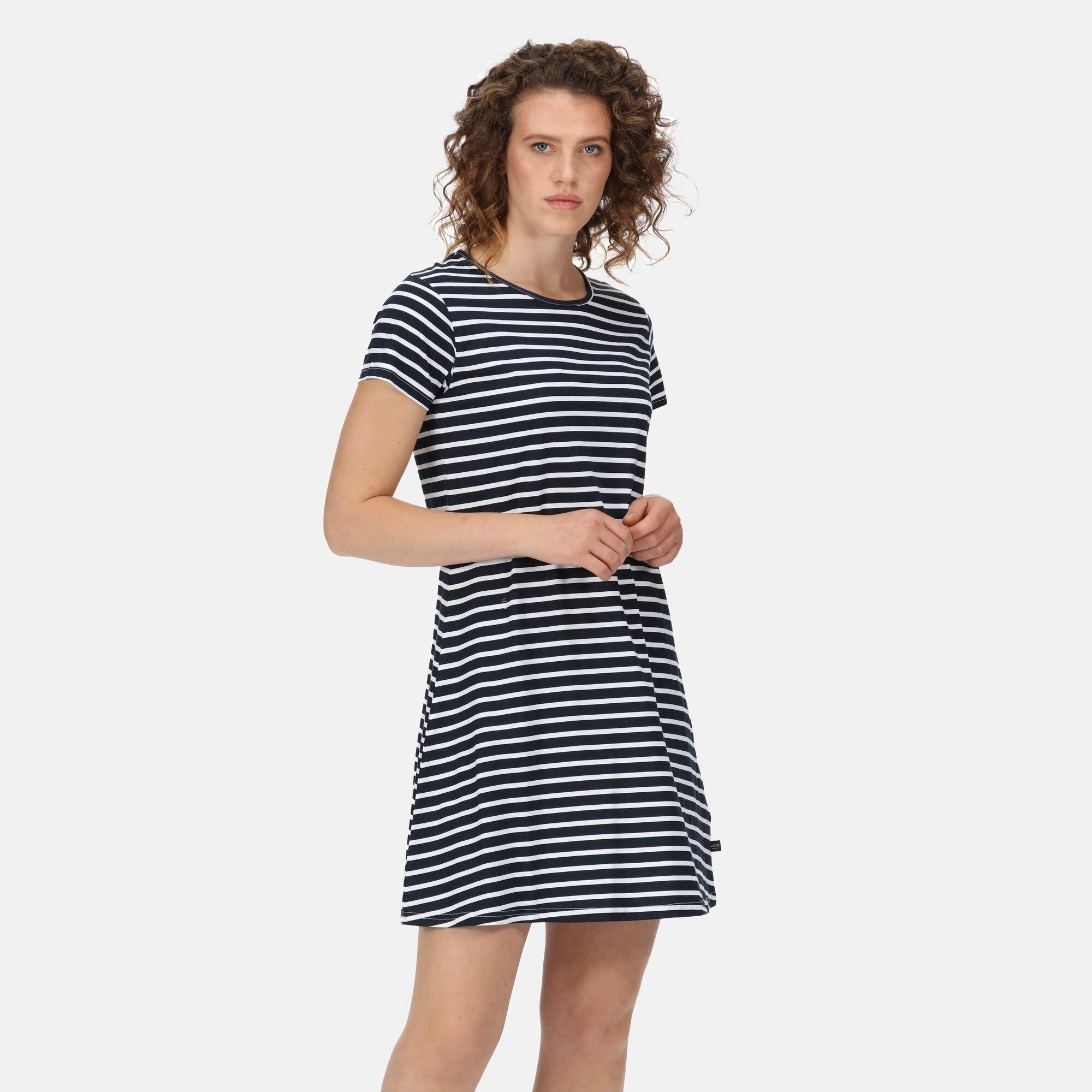 Navy/Whitstr - Regatta - Women's Balia A Line Dress - 2