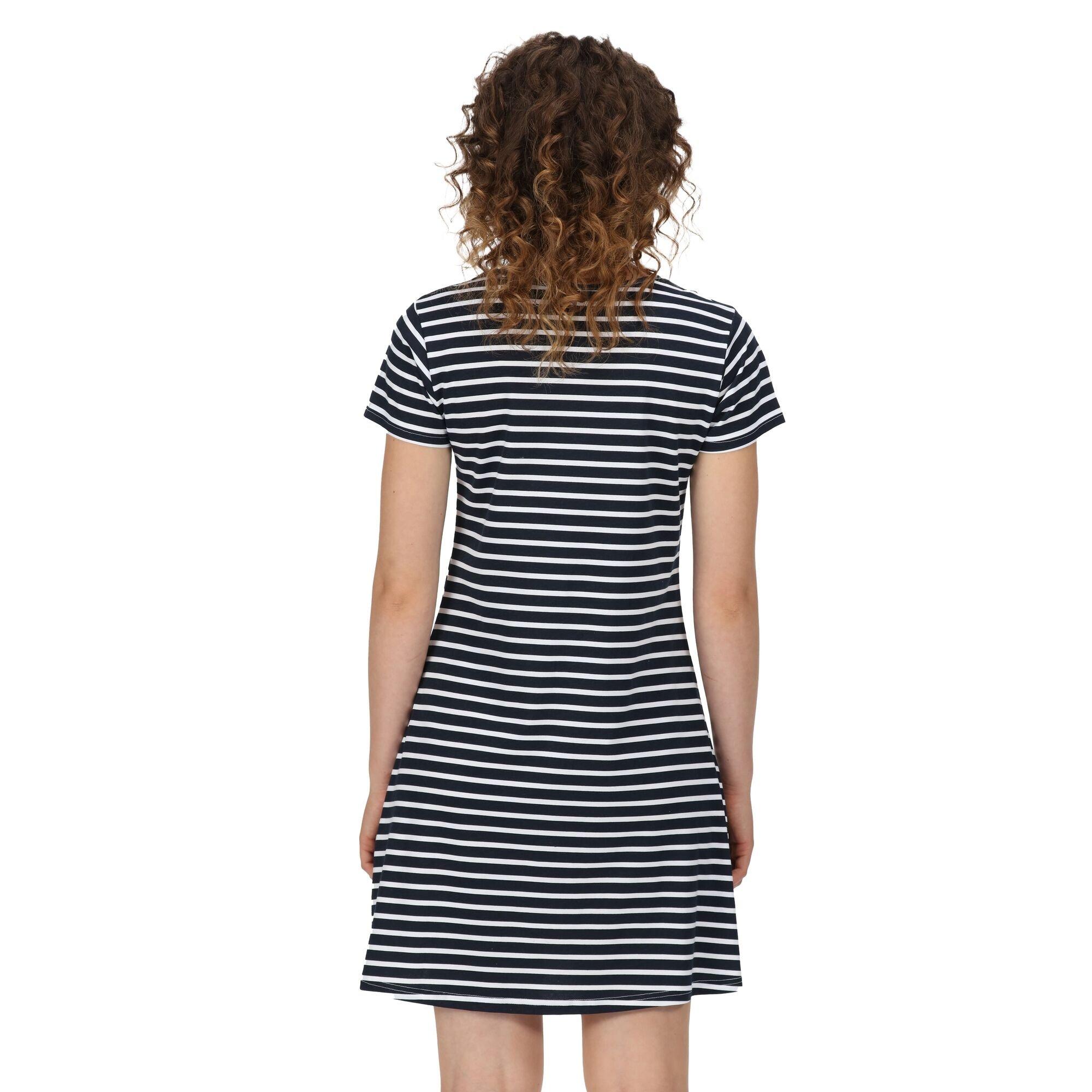 Navy/Whitstr - Regatta - Women's Balia A Line Dress - 6