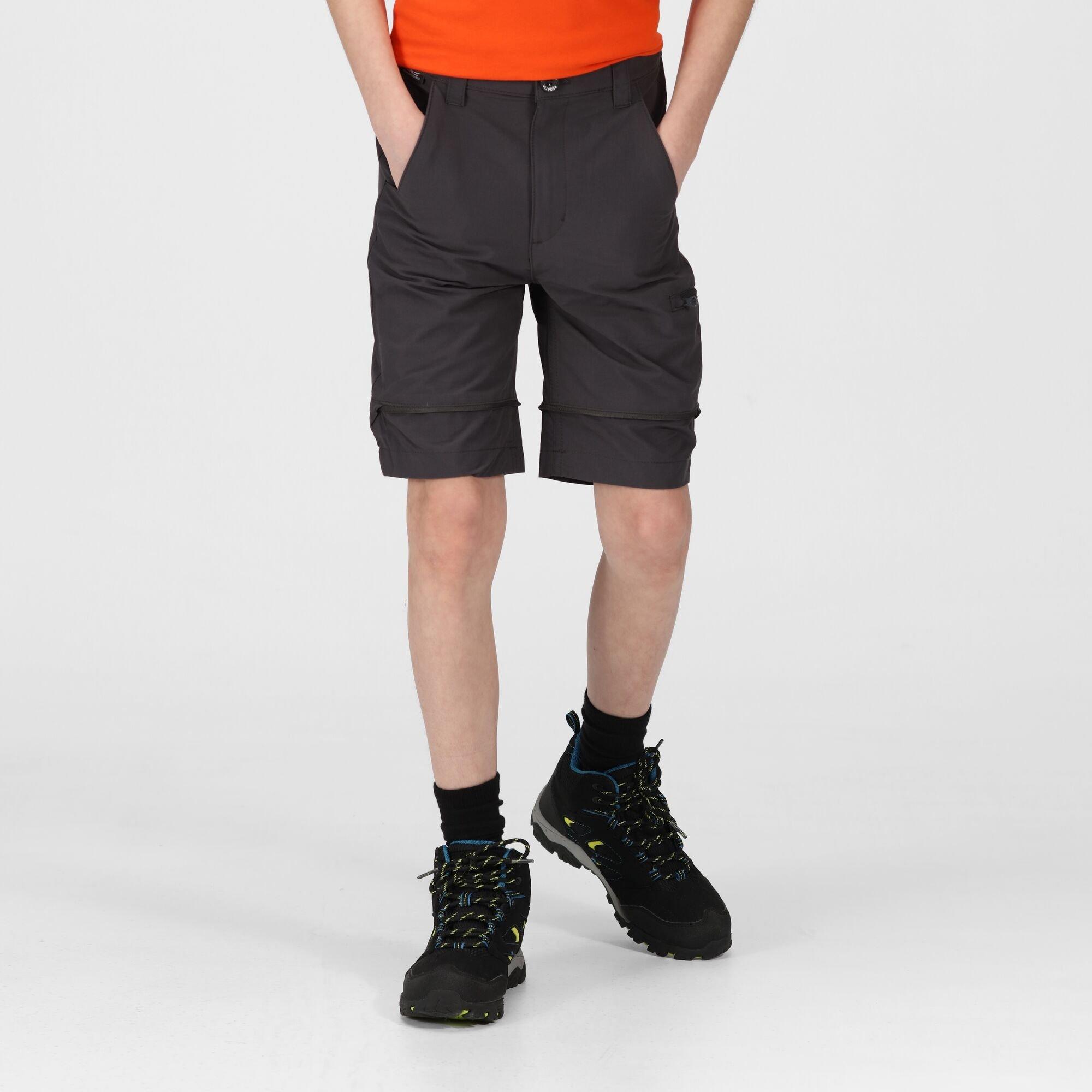 Seal Grey - Regatta - Junior Highton Zip Off Trousers - 11