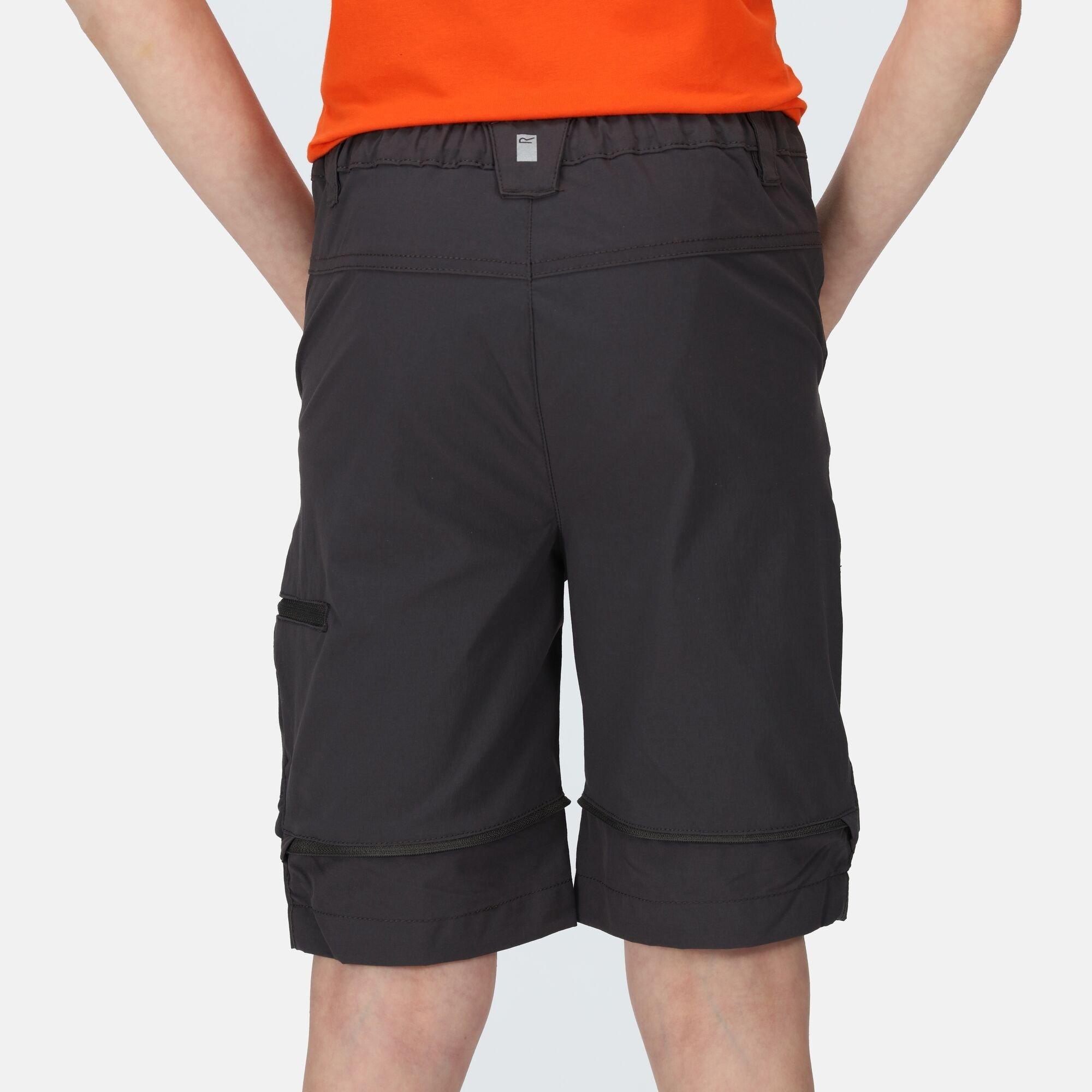 Seal Grey - Regatta - Junior Highton Zip Off Trousers - 13