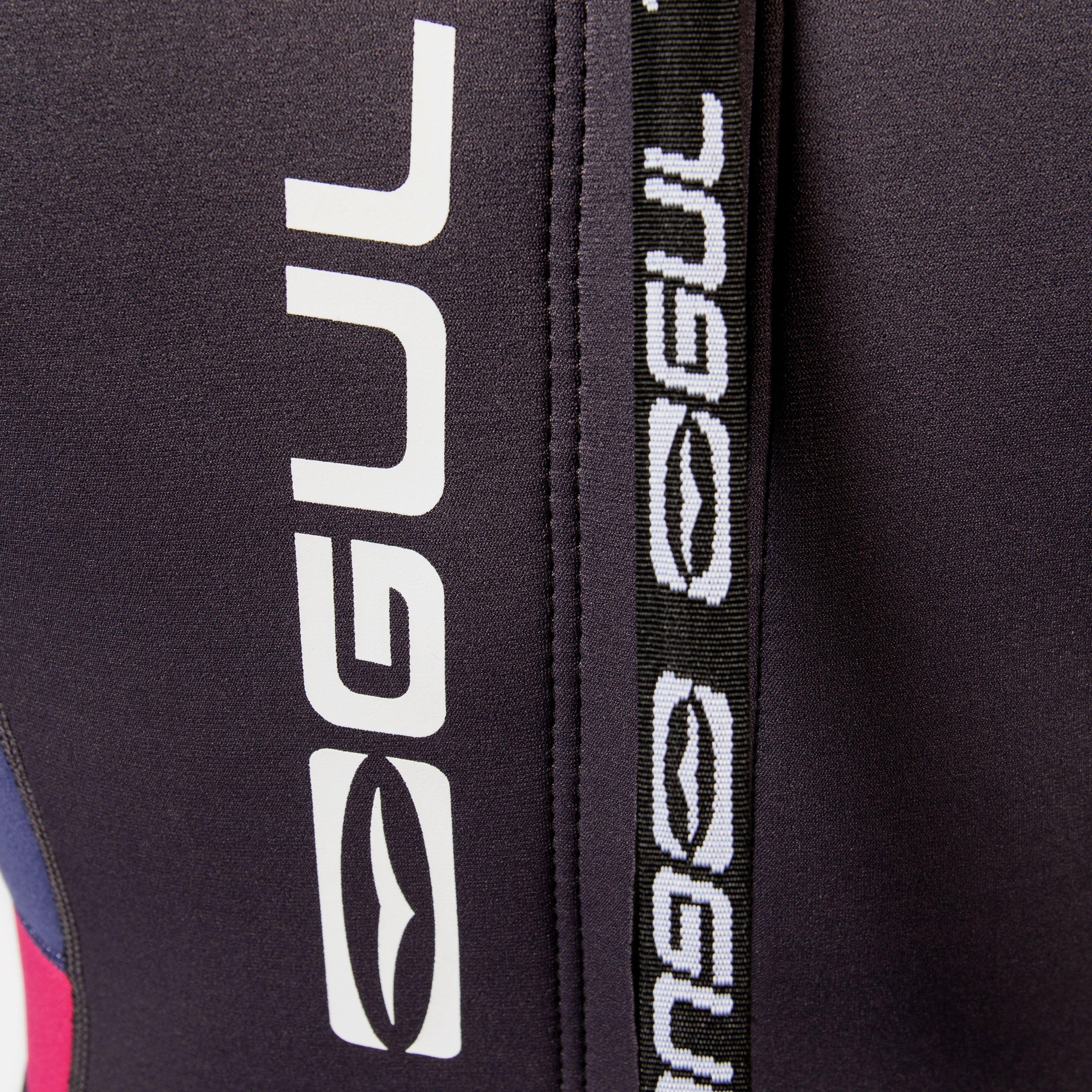 Grey/Blue - Gul - RESPONSE 32 WOMENS FLATLOCK NATUR FULL WETSUIT - 6