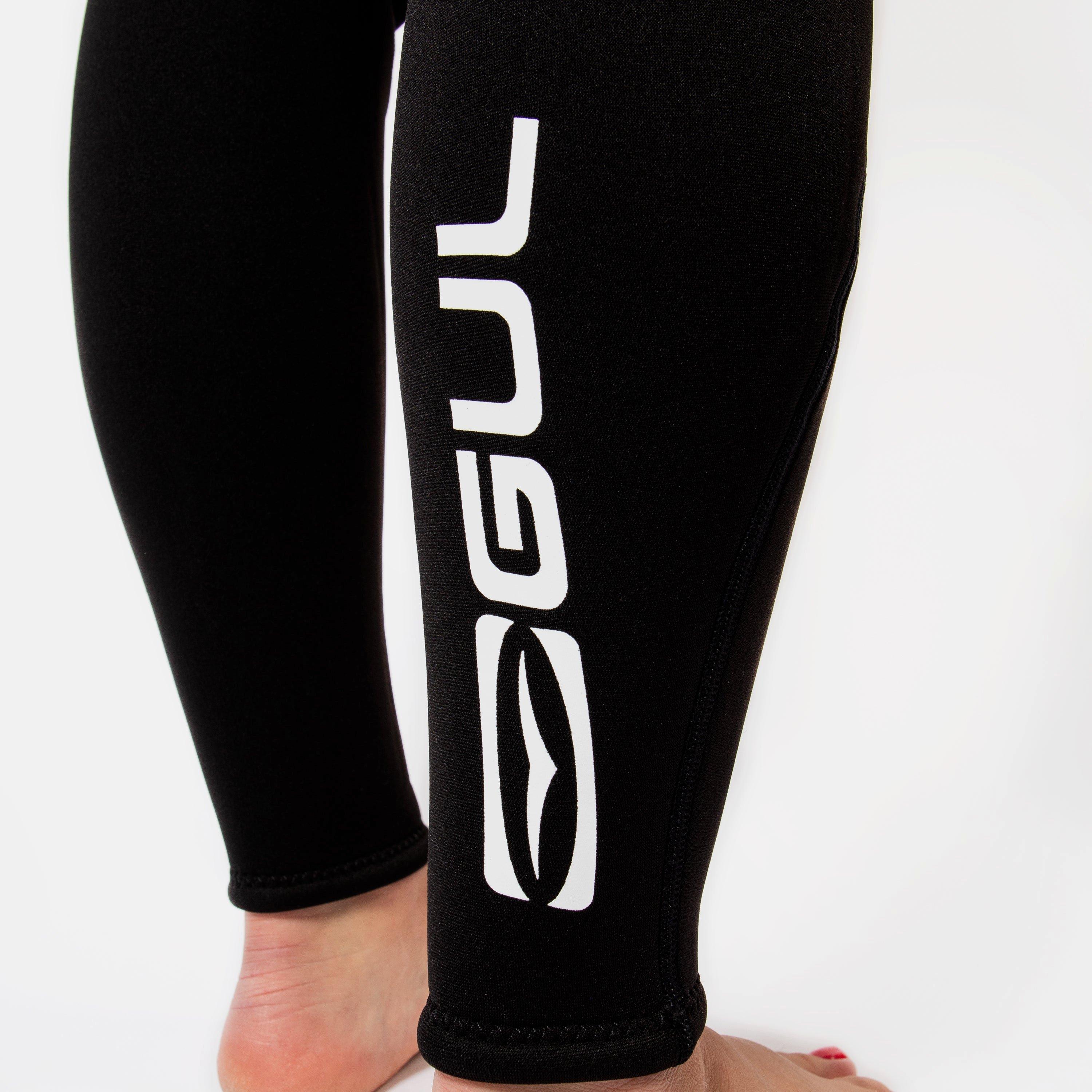 Black/Splatterp - Gul - RESPONSE 32 WOMENS FLATLOCK NATUR FULL WETSUIT - 9