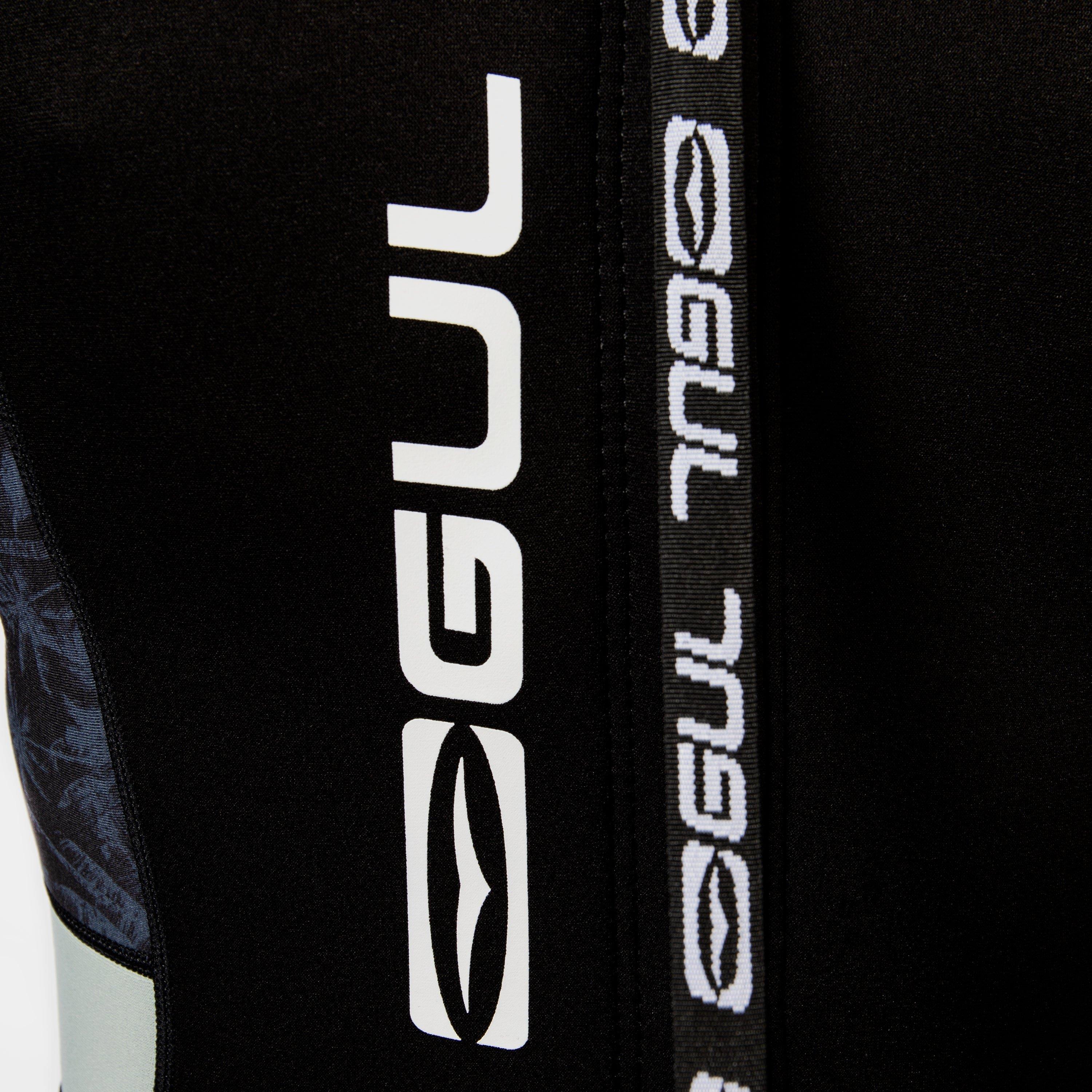 Black/Splatterp - Gul - RESPONSE 32 WOMENS FLATLOCK NATUR FULL WETSUIT - 10