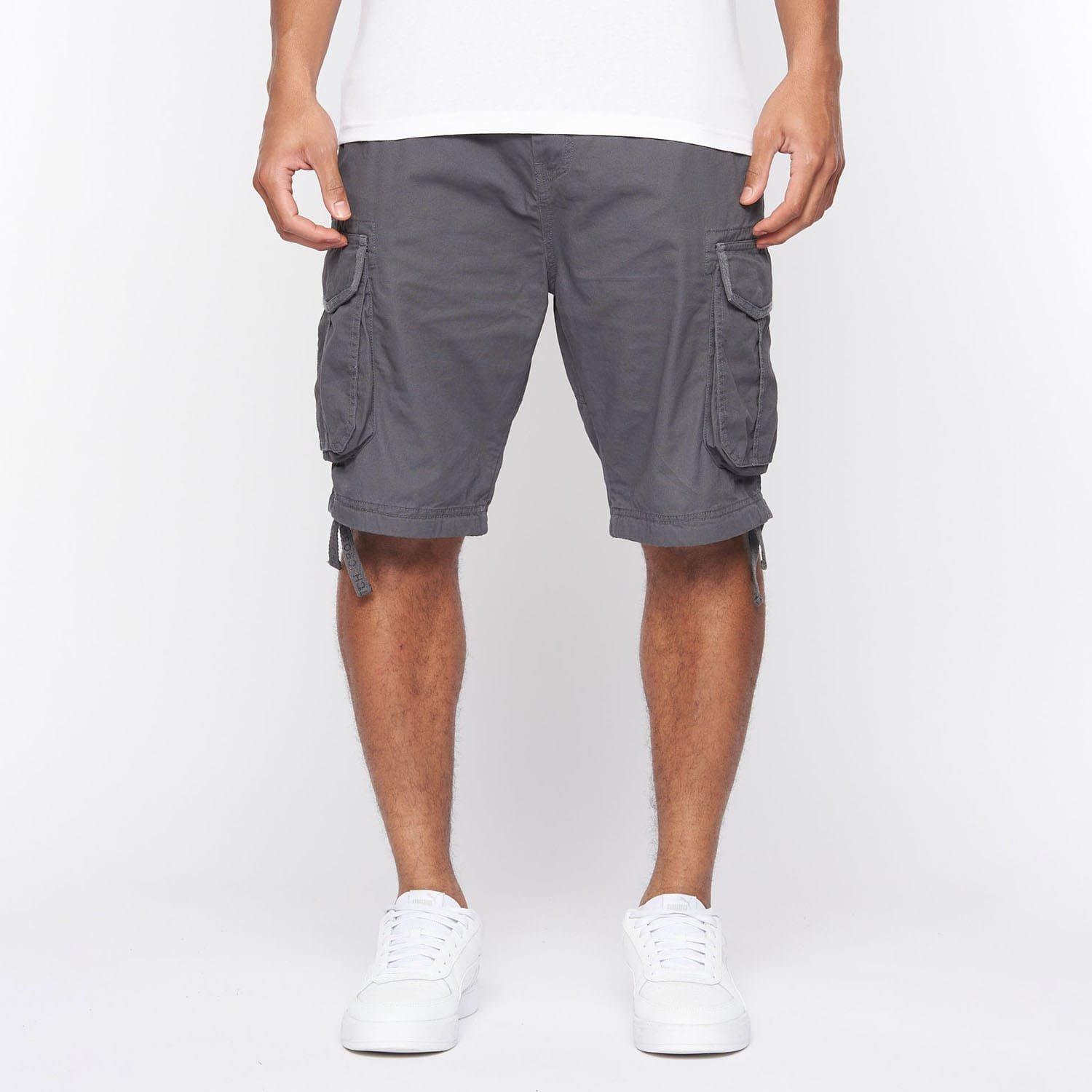 Charcoal - Crosshatch - Jamstar Cargo Shorts - 1