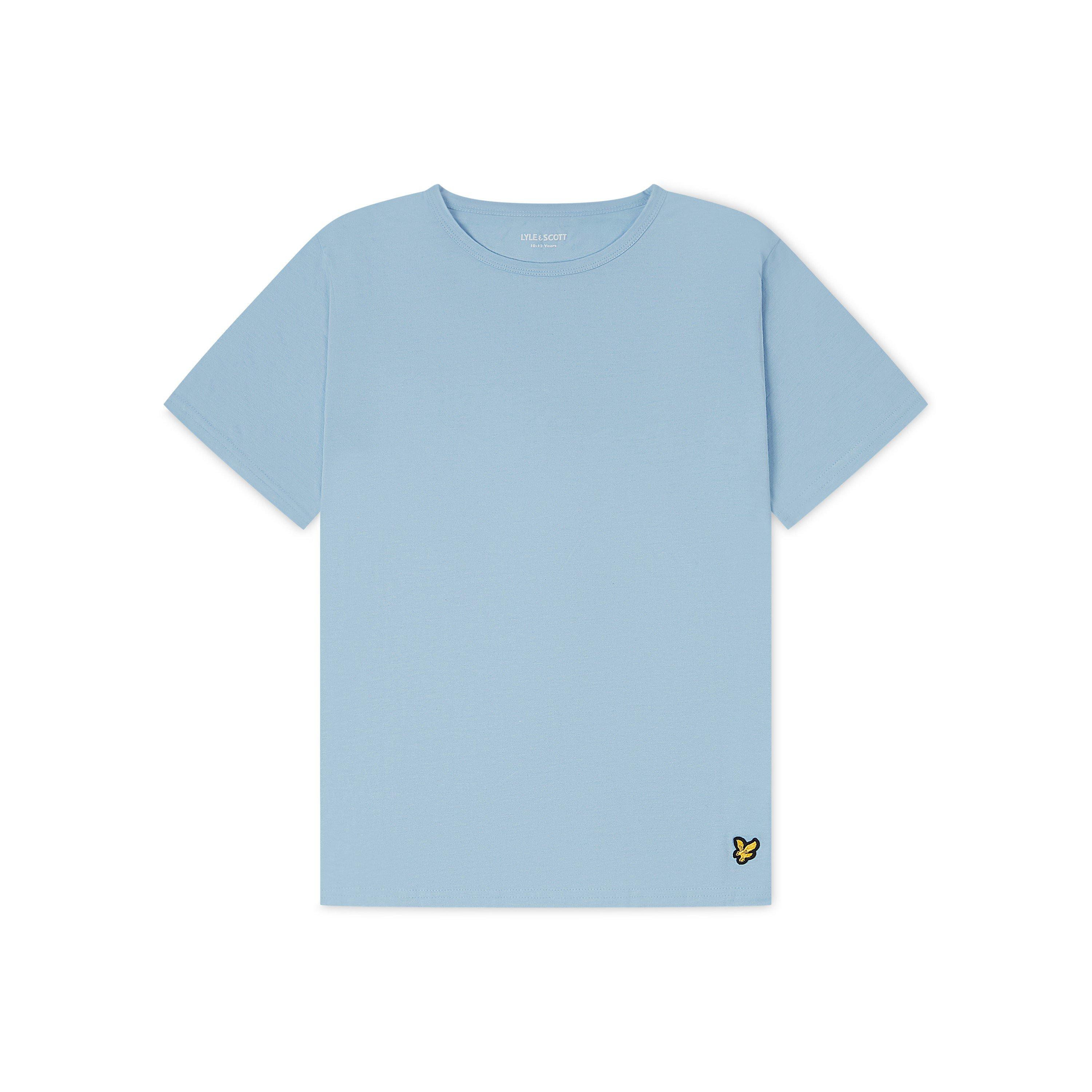 Sky/Sapphire - Lyle and Scott - Sleep Set Pyjama Short-Sleeve Top - 2