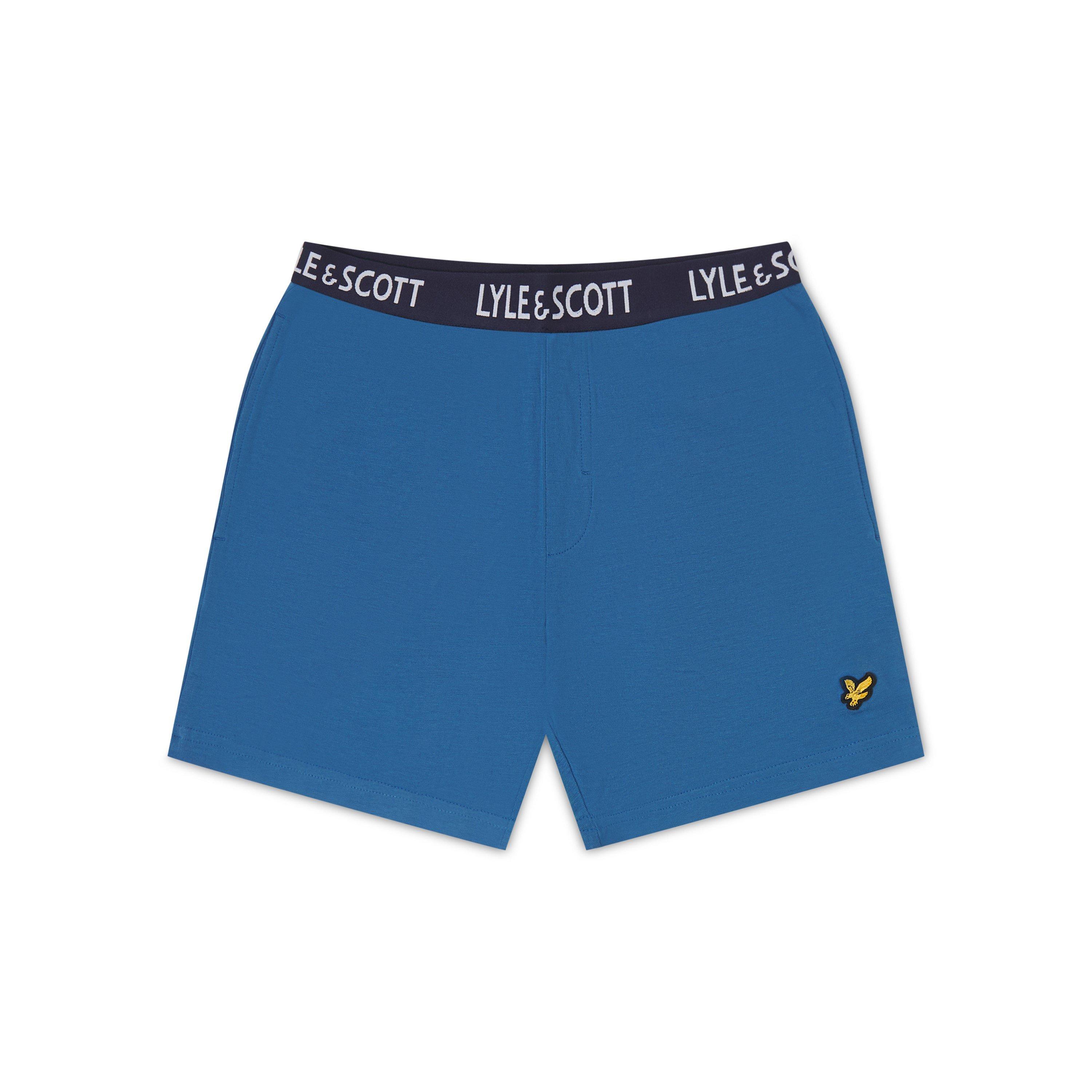 Sky/Sapphire - Lyle and Scott - Sleep Set Pyjama Short-Sleeve Top - 3