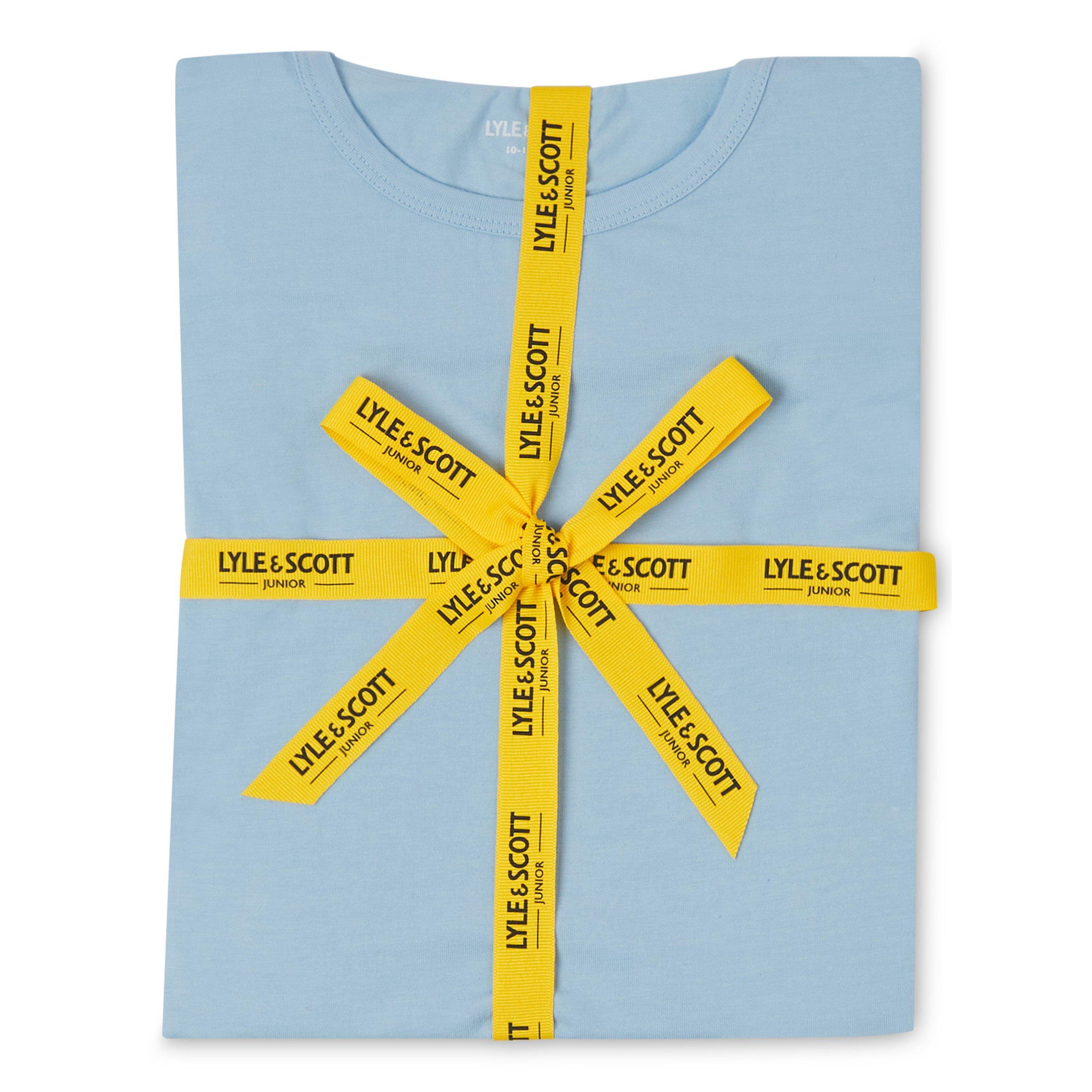 Sky/Sapphire - Lyle and Scott - Sleep Set Pyjama Short-Sleeve Top - 6