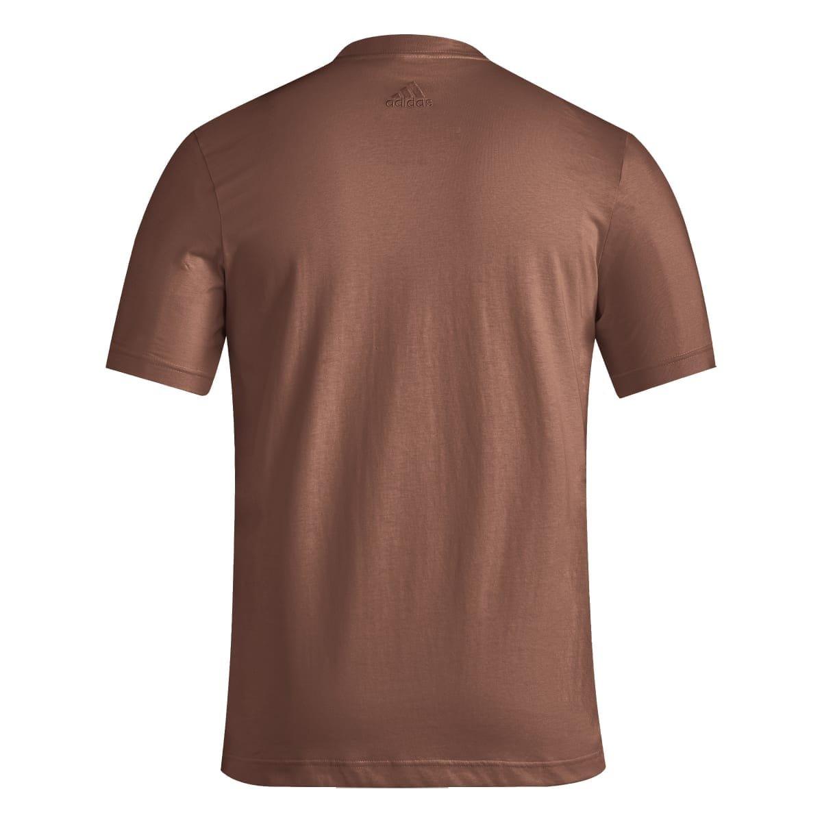 Marron - adidas - Essentials Linear Embroidered Logo T-Shirt - 3