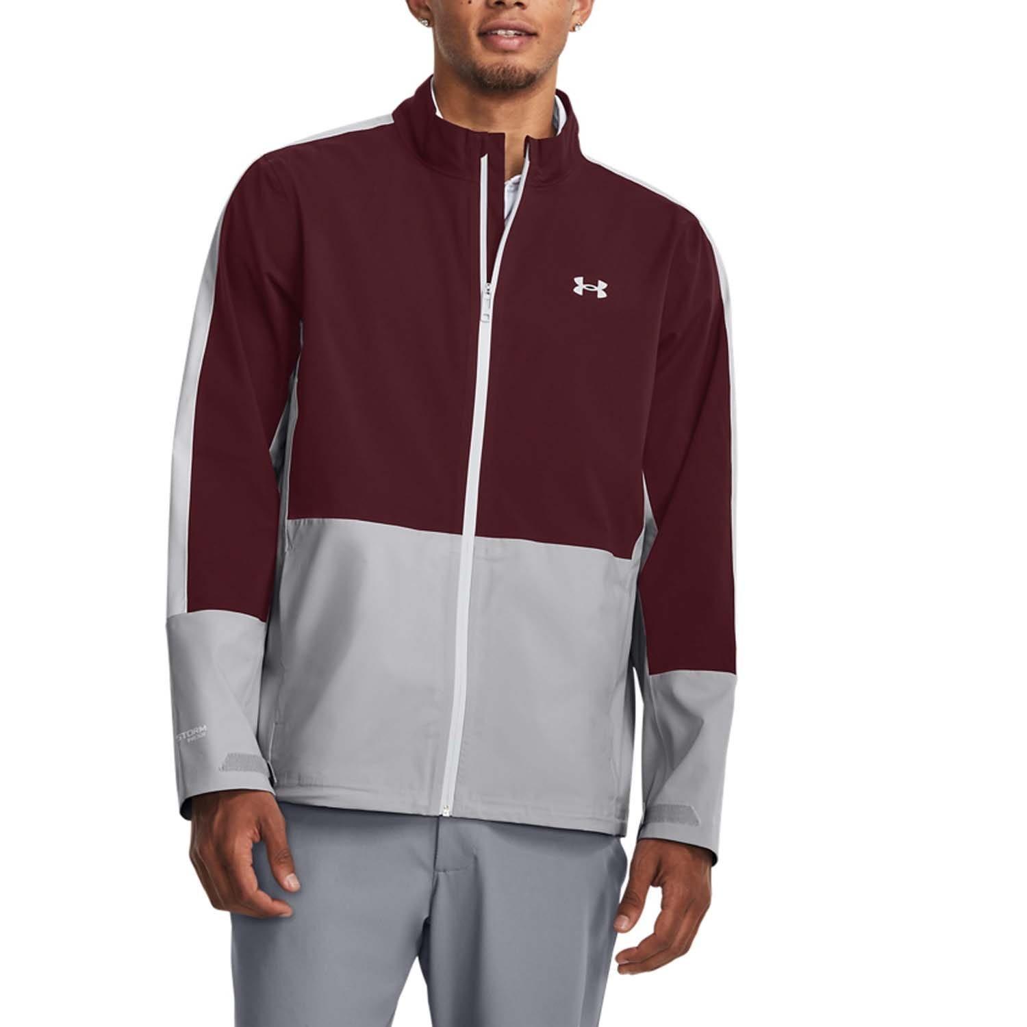 Red Maroon - Under Armour - Stormproof 3.0 Waterproof Jacket - 1