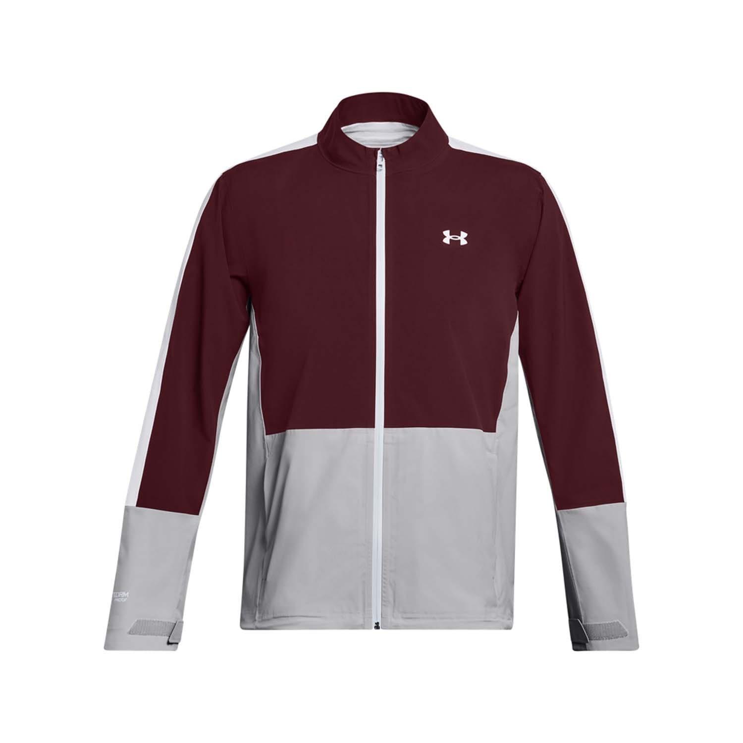 Red Maroon - Under Armour - Stormproof 3.0 Waterproof Jacket - 3