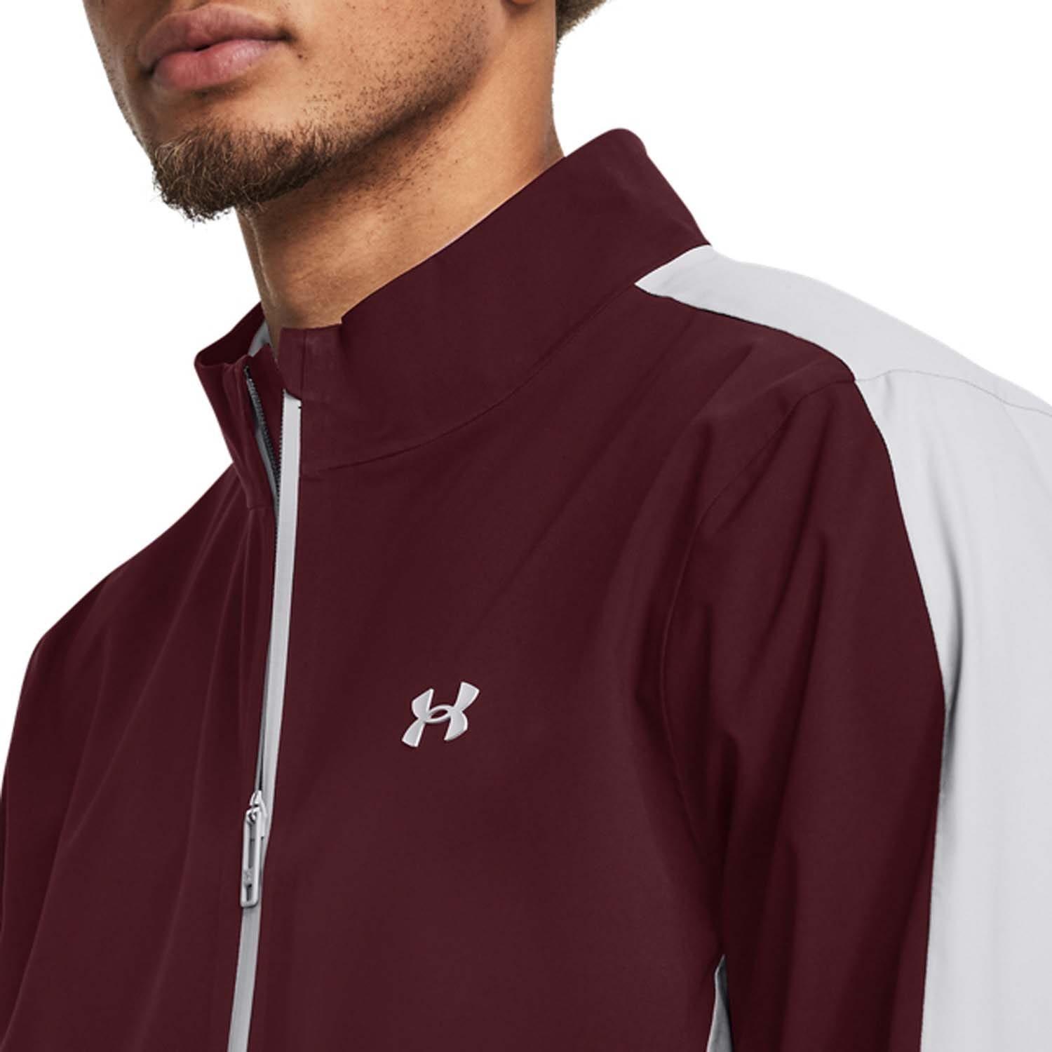 Red Maroon - Under Armour - Stormproof 3.0 Waterproof Jacket - 5