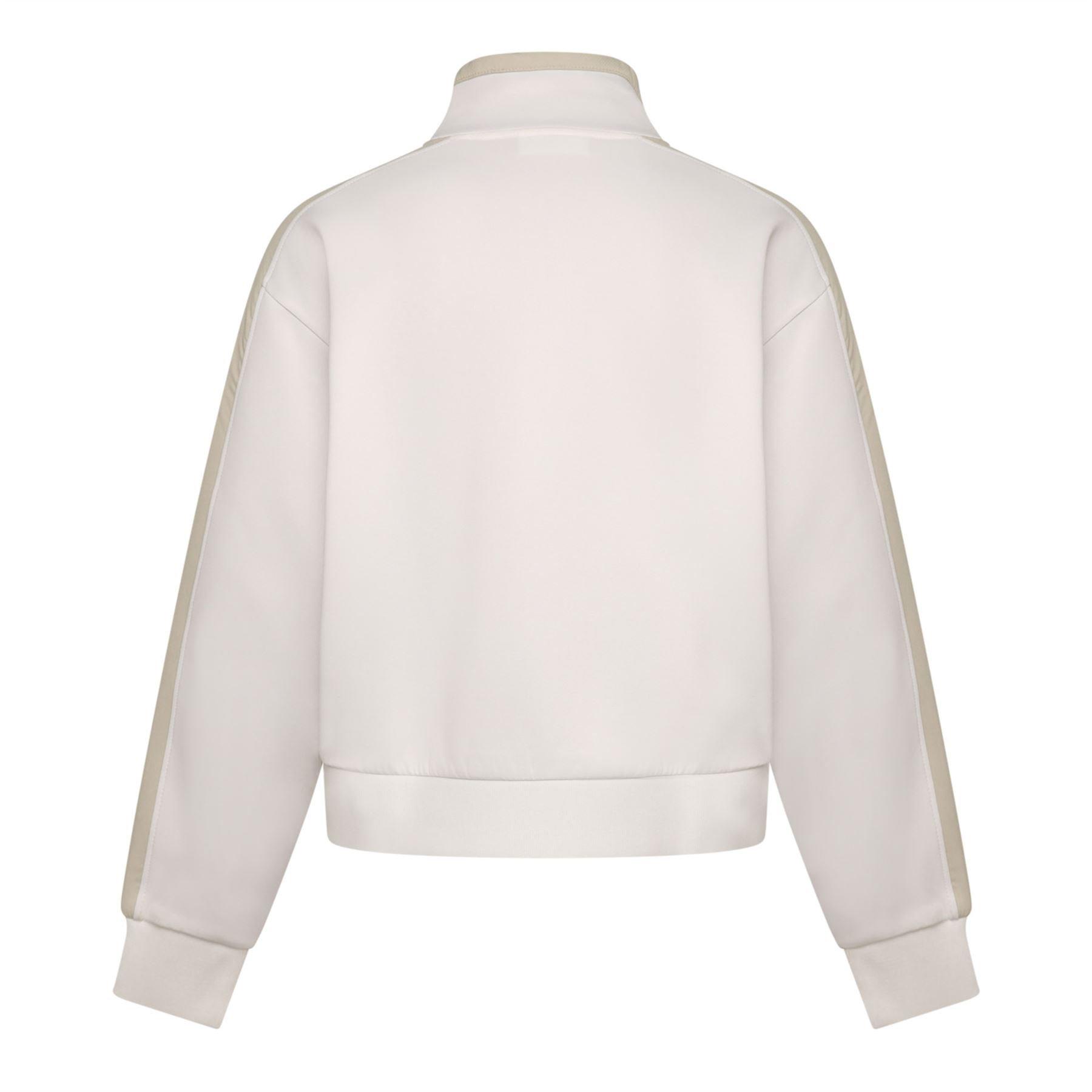 White - Lacoste - Colour-Block 1/4 Zip Sweatshirt - 2