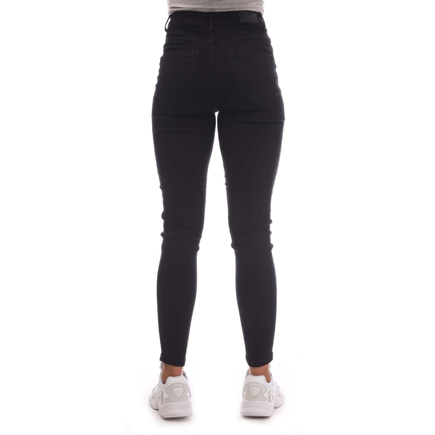 Black - Vero Moda - Sophia High Waist Skinny Fit Jeans - 2