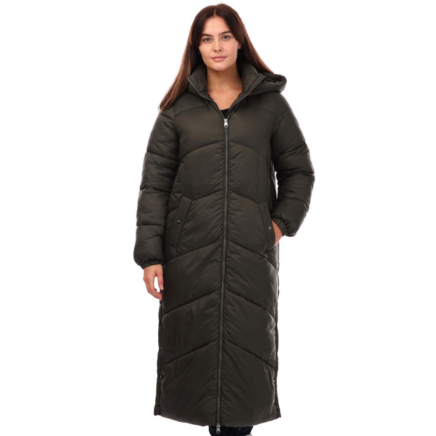 Olive - Vero Moda - Uppsala Long Padded Coat - 1