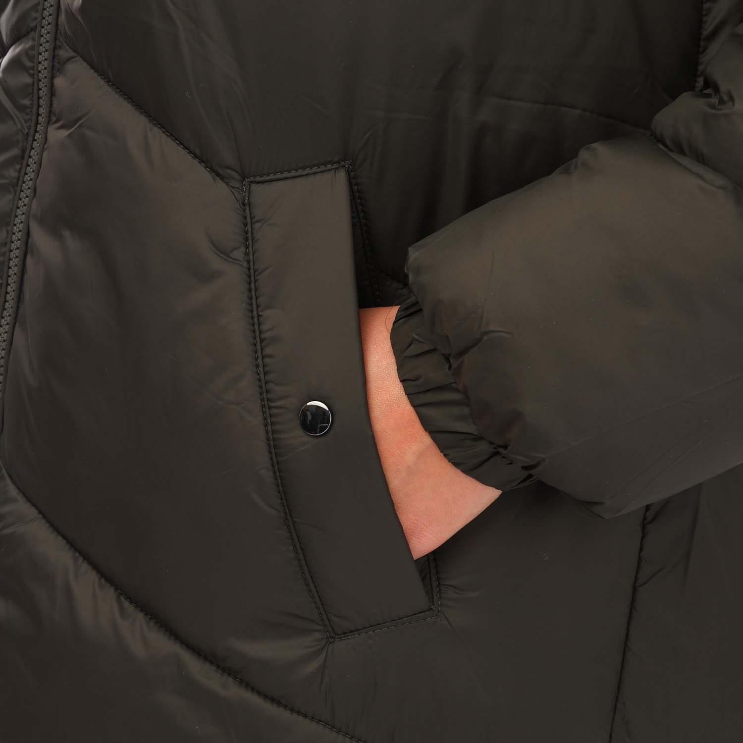 Olive - Vero Moda - Uppsala Long Padded Coat - 3