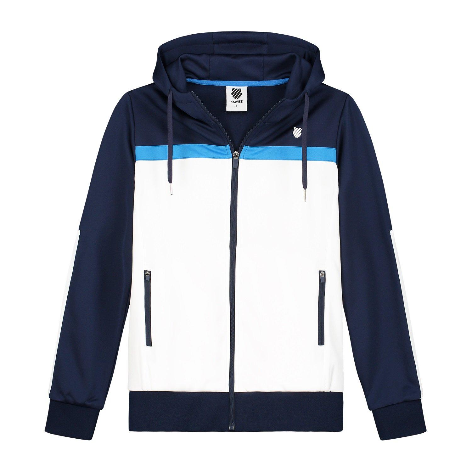 Marine/Blanc/Bleu - K Swiss - Core Team Performance Tennis Jacket - 2