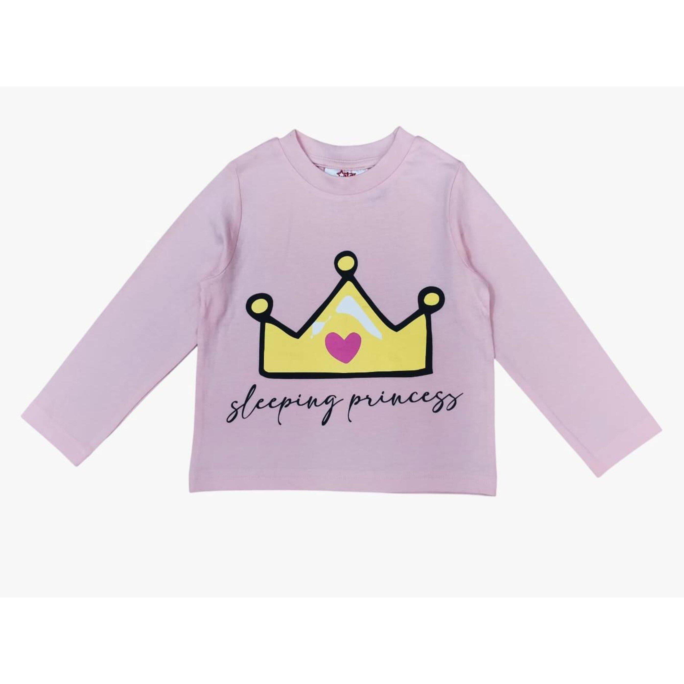 Princeza - Star - Cotton Long Sleeve Pyjama Sets - 2