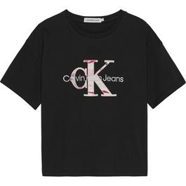 Calvin Klein Jeans Polaroid Monogram T-Shirt Girls
