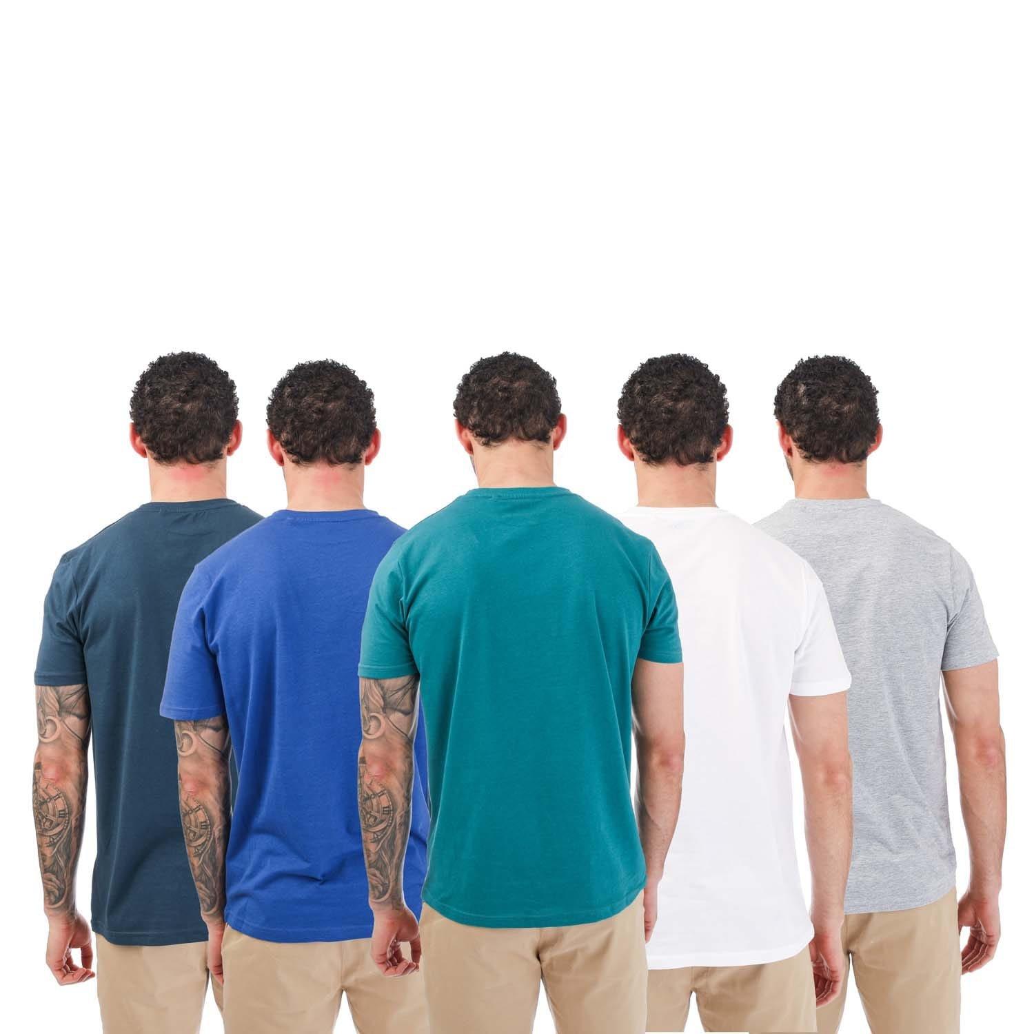 Multi Colour - Farah - Relba 5 Pack T-Shirts - 2