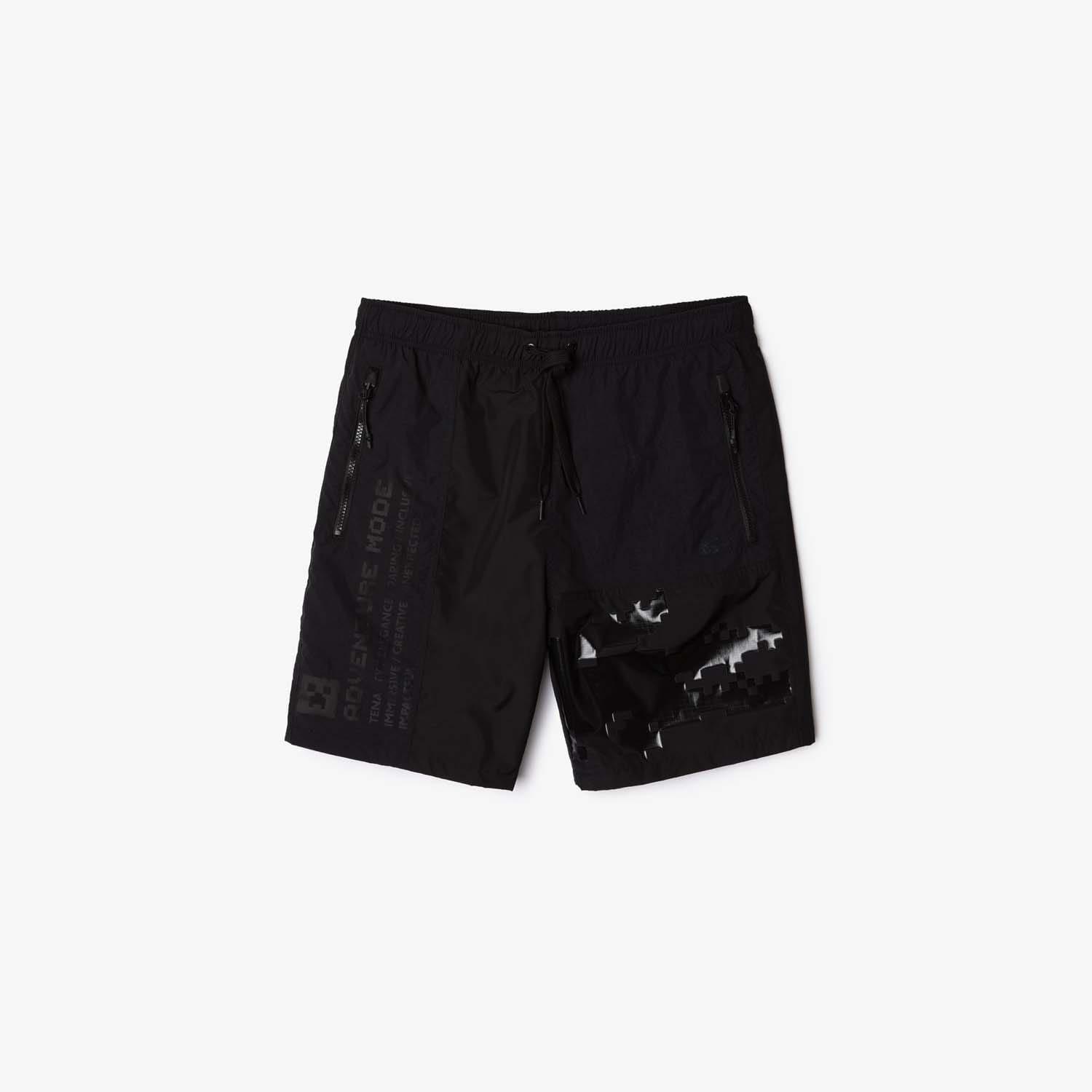Lacoste x Minecraft Nylon Bermuda Shorts | USC