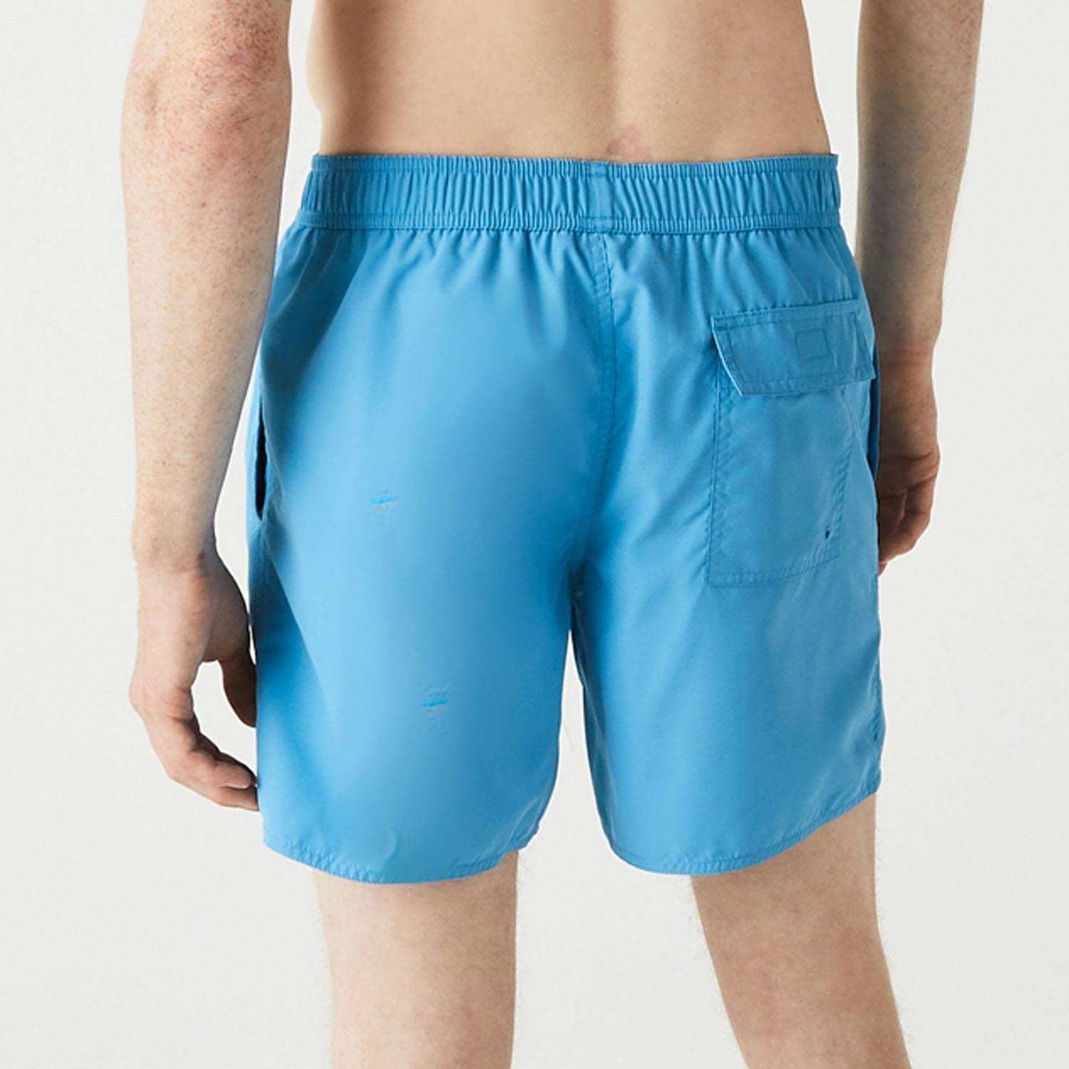 Blue - Lacoste - Casual Swimming Shorts - 2