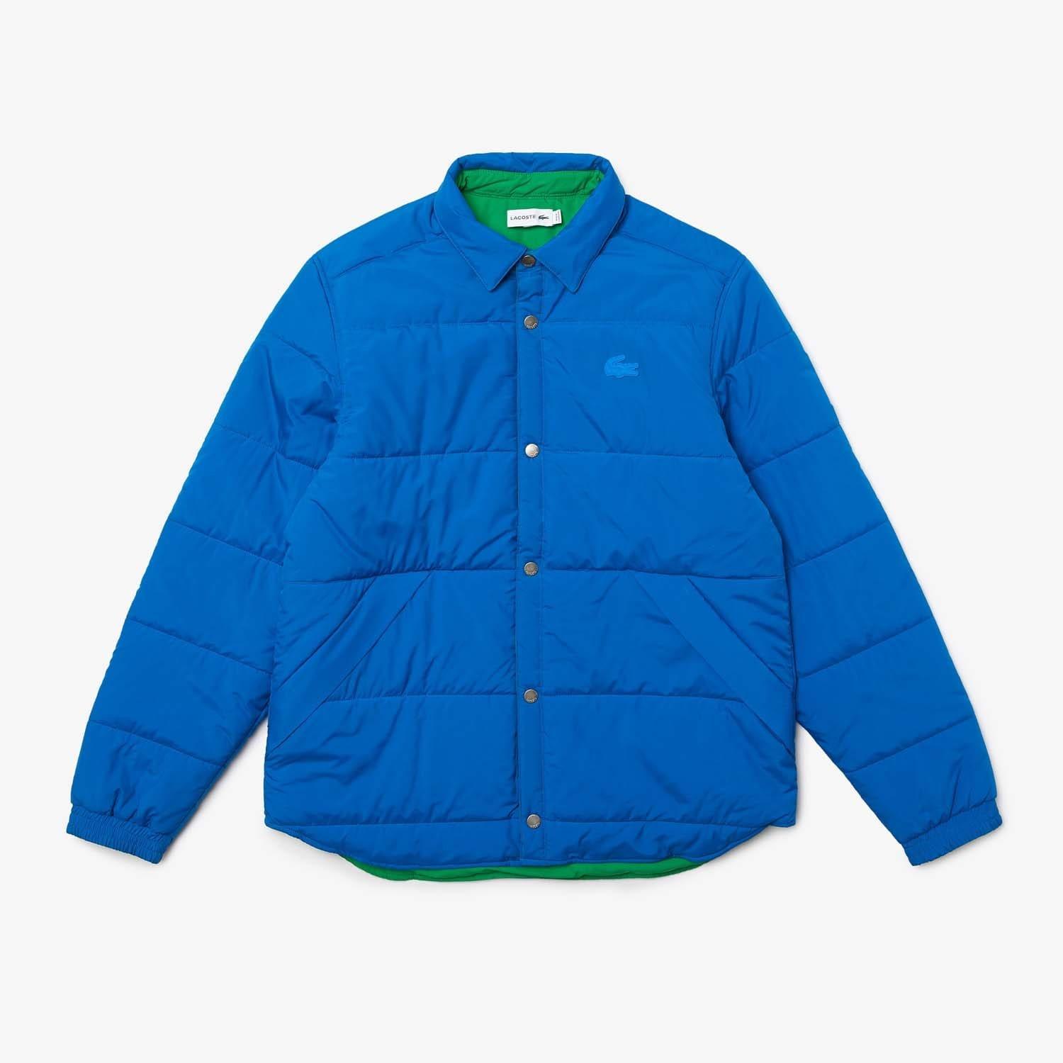 Multi Colour - Lacoste - Regular Fit Reversible Quilted Overshirt - 1