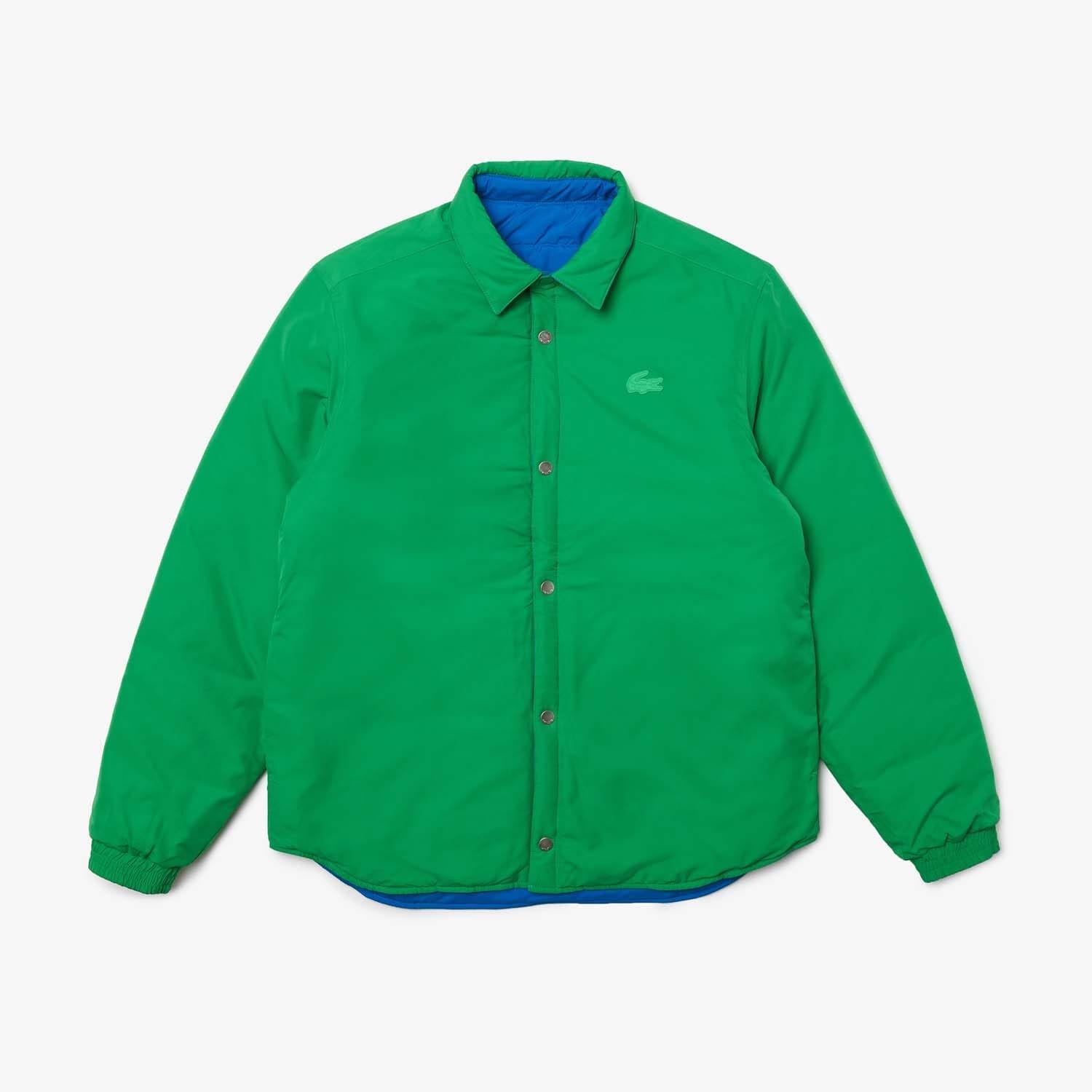 Multi Colour - Lacoste - Regular Fit Reversible Quilted Overshirt - 2
