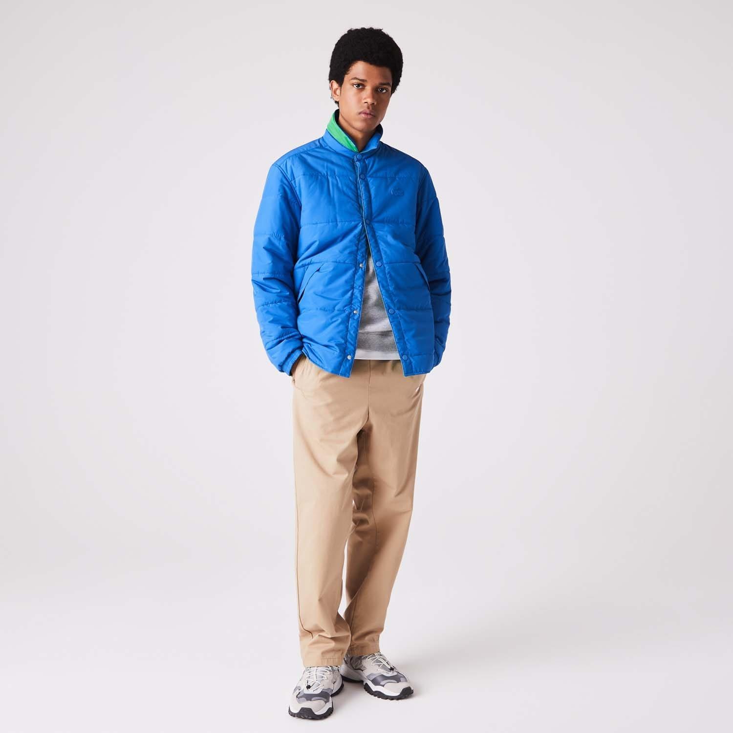 Multi Colour - Lacoste - Regular Fit Reversible Quilted Overshirt - 3