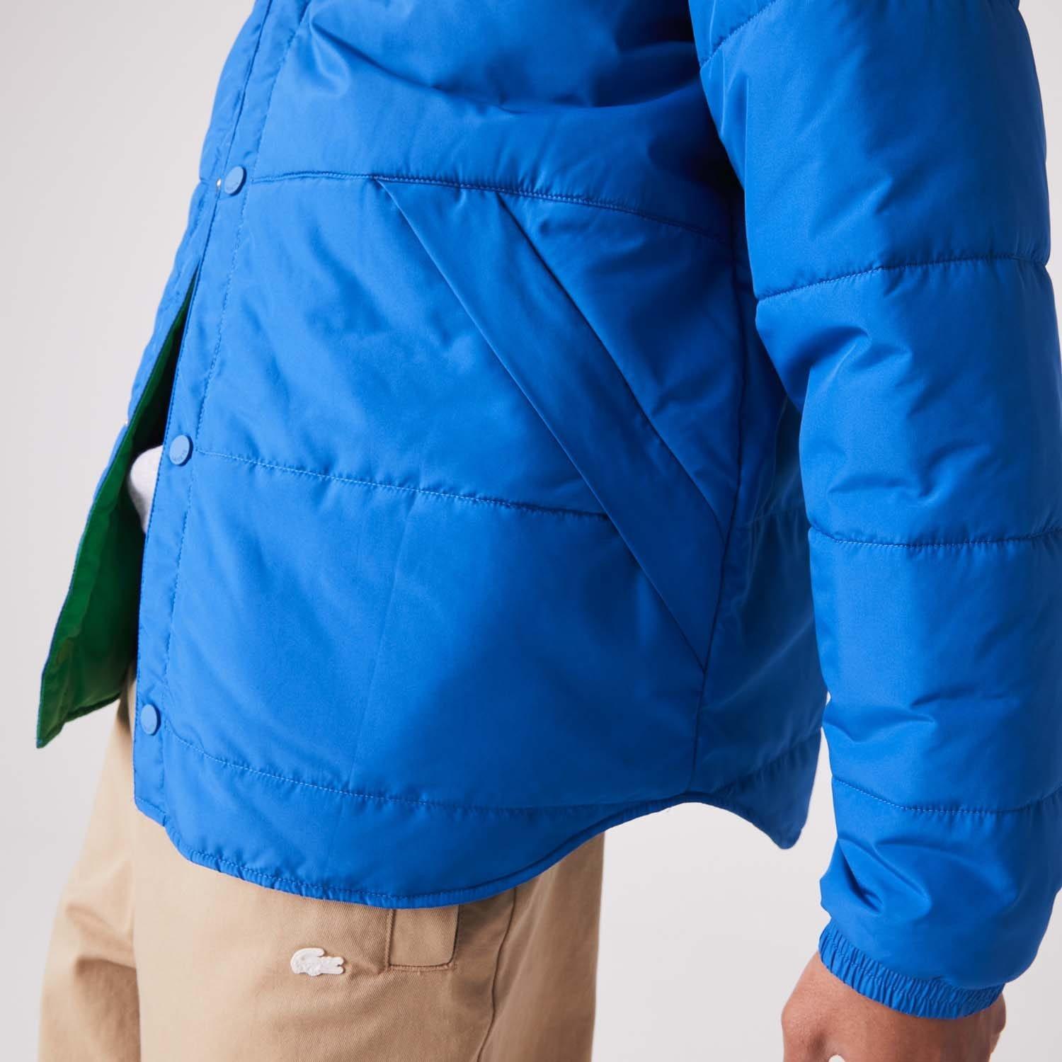 Multi Colour - Lacoste - Regular Fit Reversible Quilted Overshirt - 5