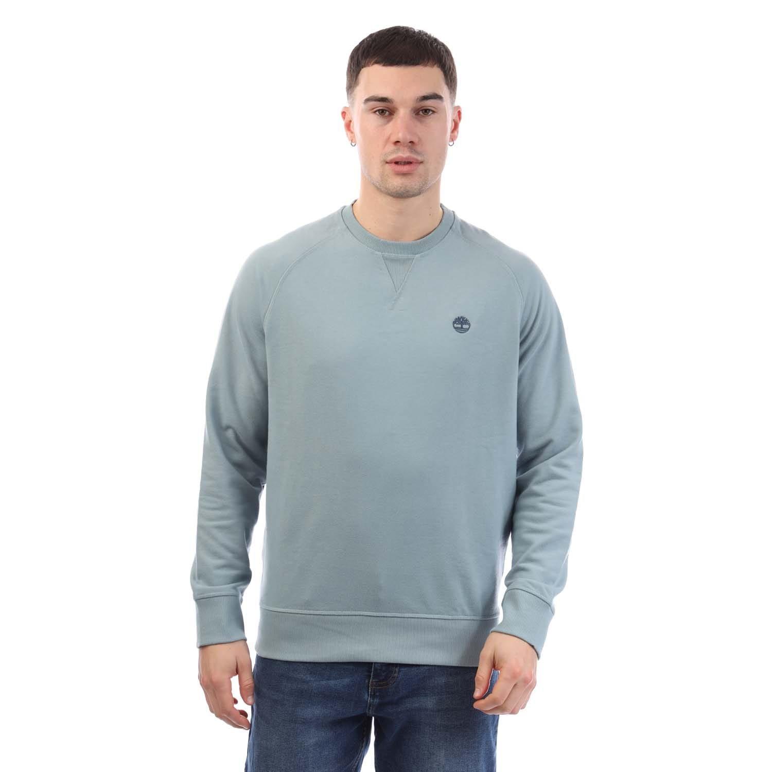 Blue - Timberland - Exeter River Crewneck Sweatshirt - 1