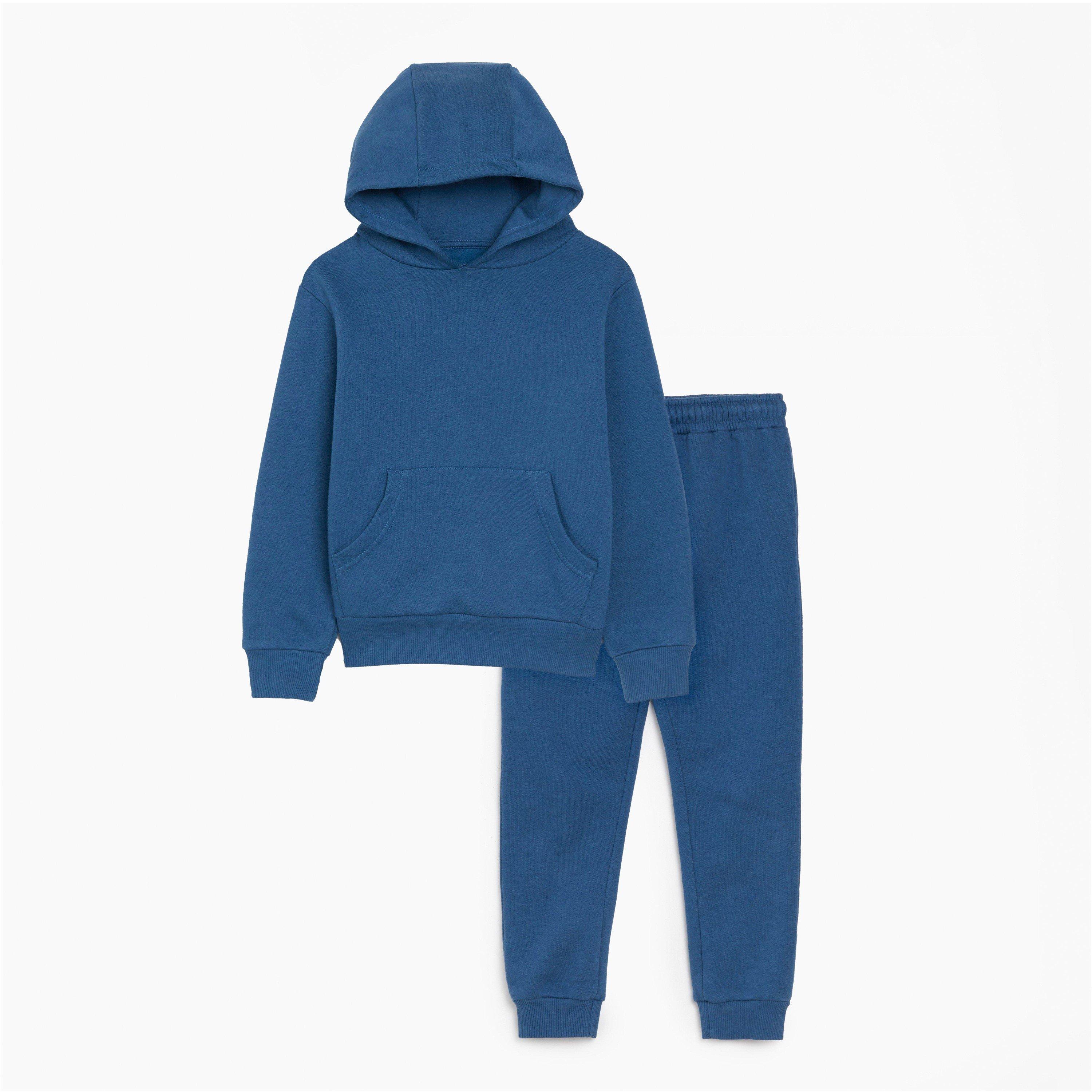 Bleu - Studio - Be You Boys Hoody and Jogger Set Blue - 1
