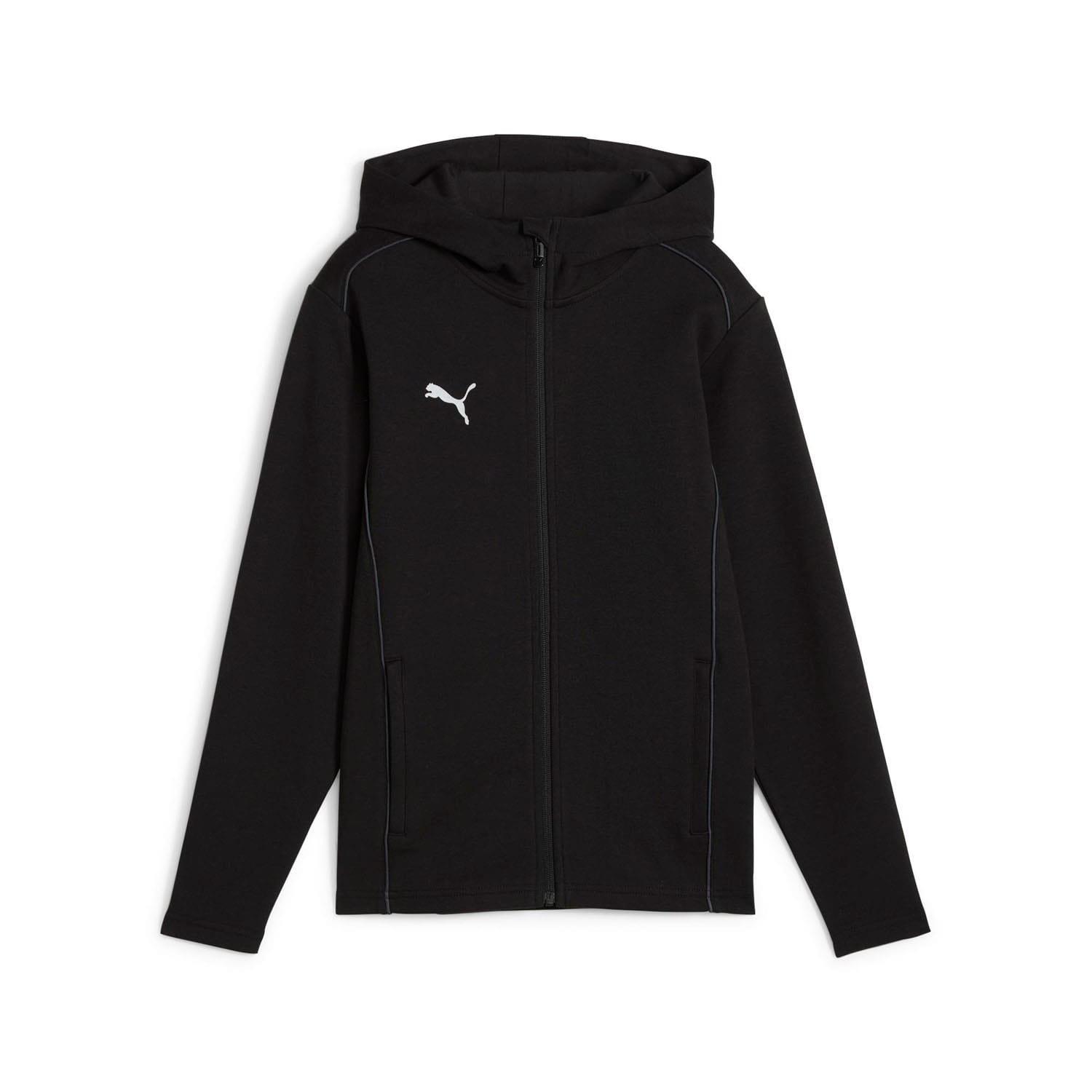 Black - Puma - TeamFINAL Casuals Hooded Jacket - 1