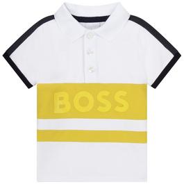 Boss Boss Stripe Logo Polo Shirt Infant Boys