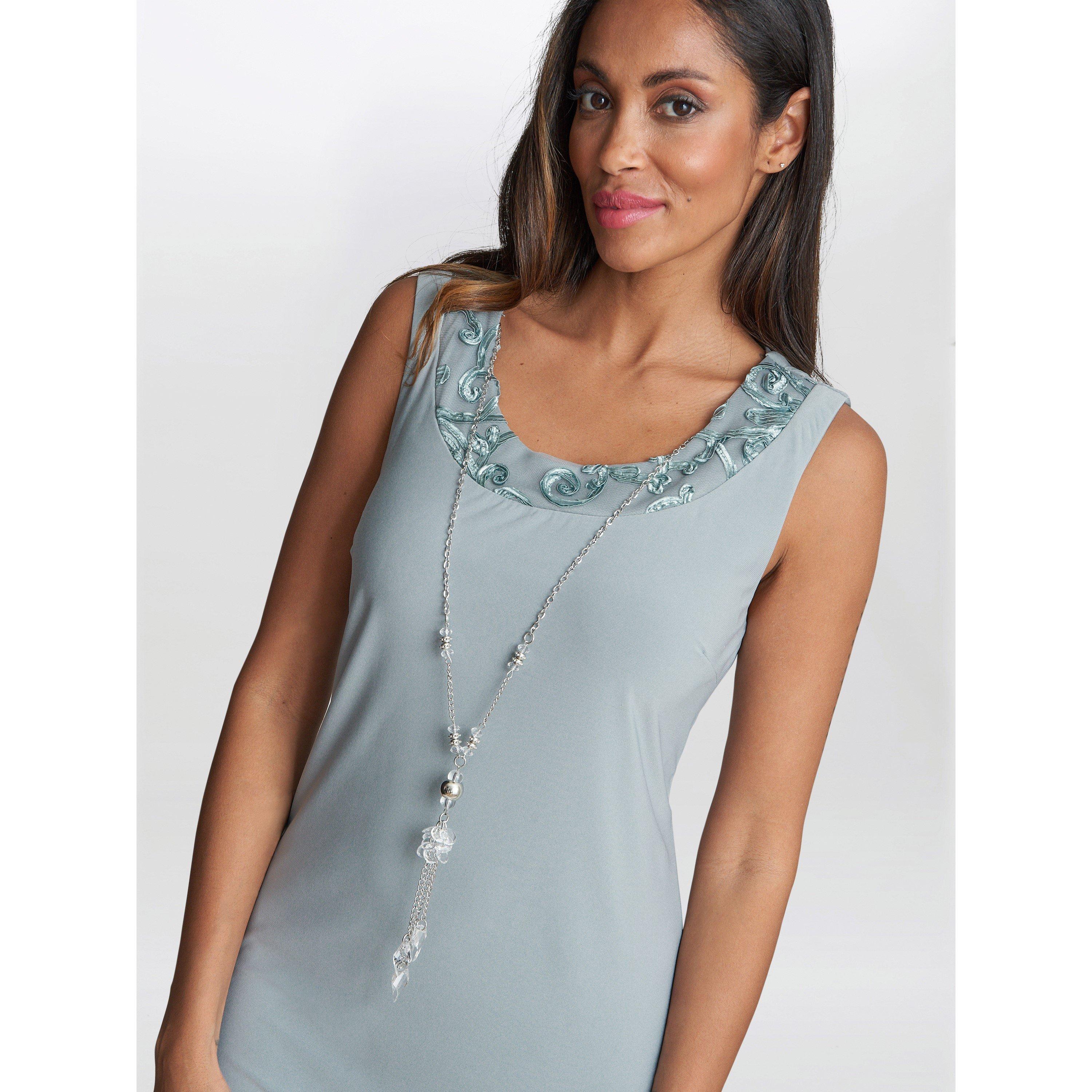 Sage - Gina Bacconi - Beverley Soutache Dress And Jacket - 5