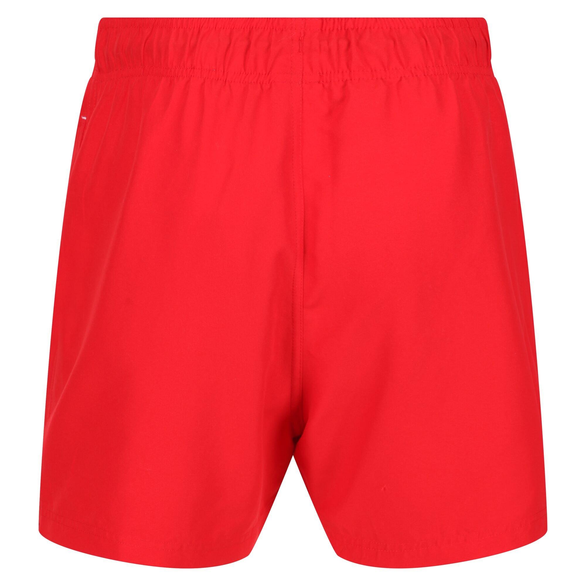 True Red - Regatta - Mens Mawson III Quick-Drying Swim Shorts - 6