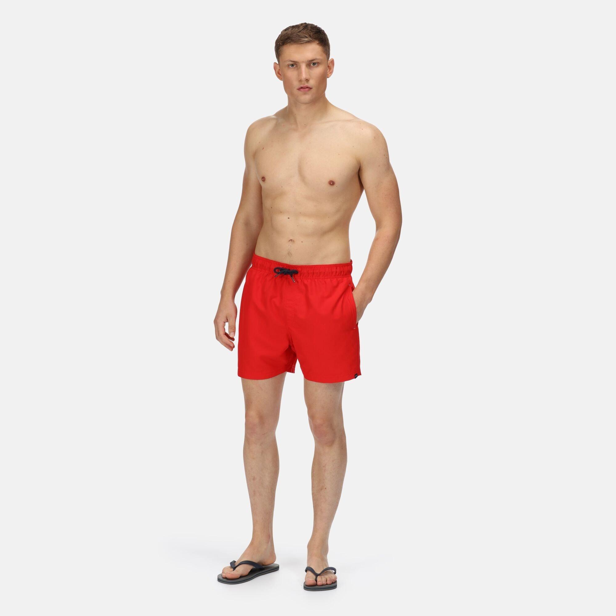 True Red - Regatta - Mens Mawson III Quick-Drying Swim Shorts - 8