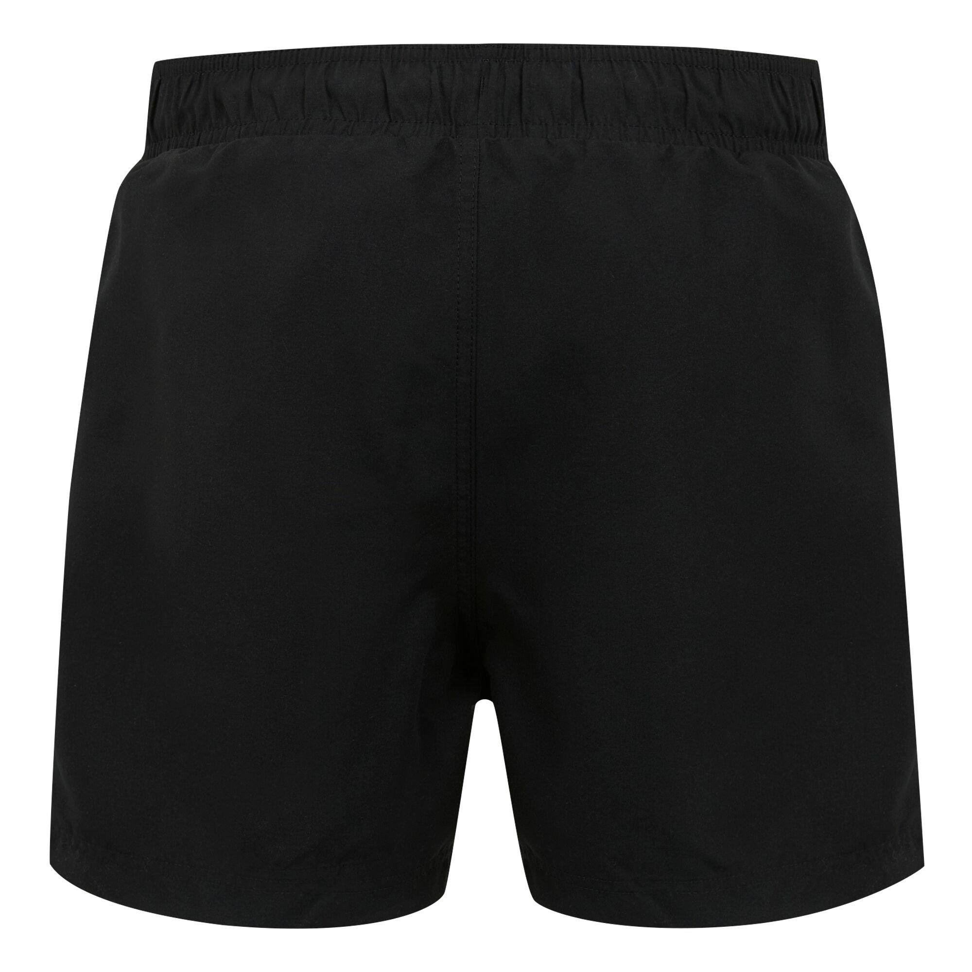 Black/Olympian - Regatta - Mens Mawson III Quick-Drying Swim Shorts - 6